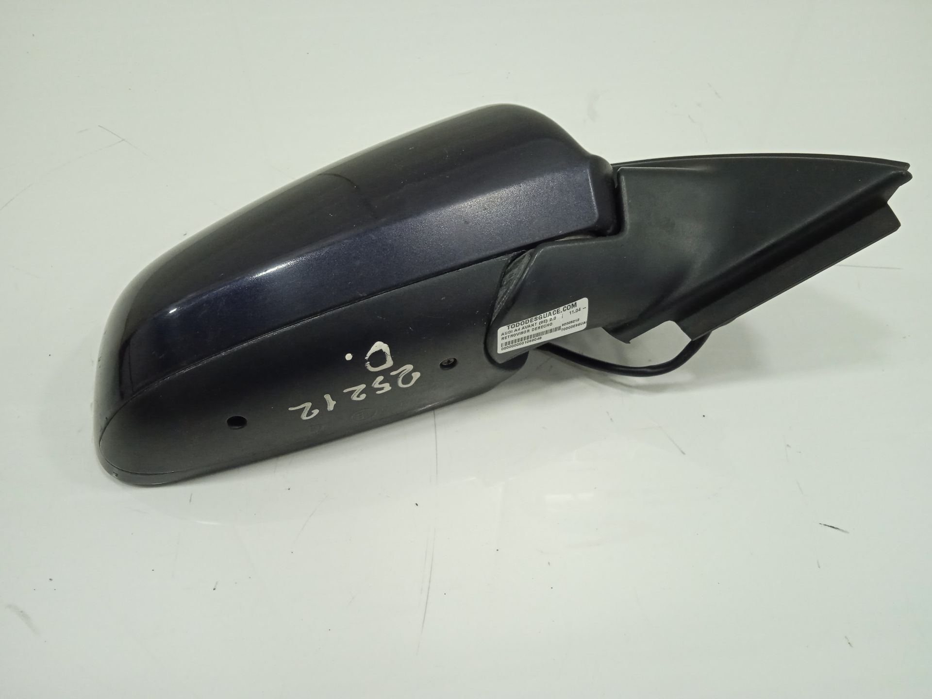 Retrovisor derecho audi a4 avant (8e) 2.0