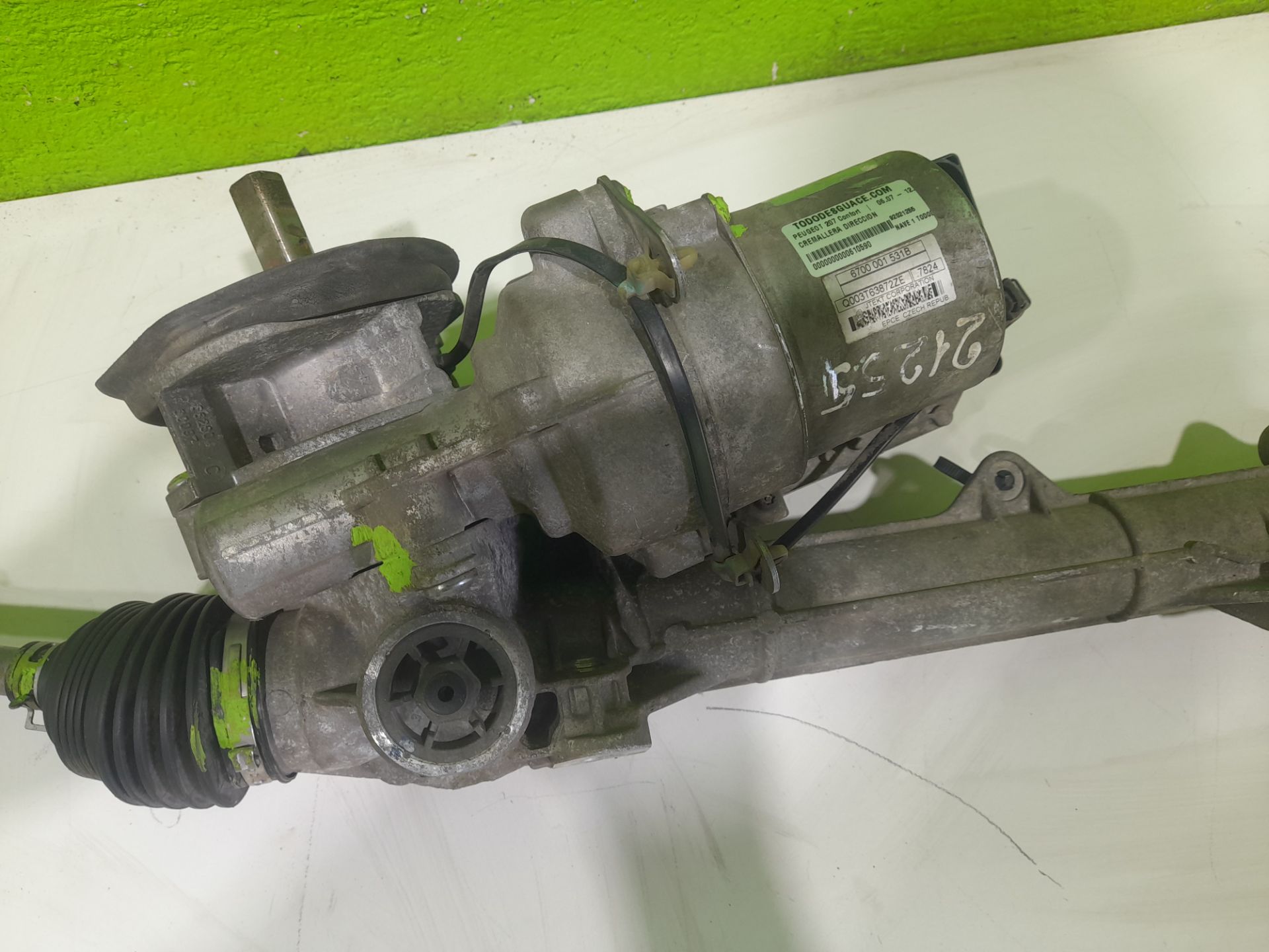 Cremallera direccion peugeot 207 confort