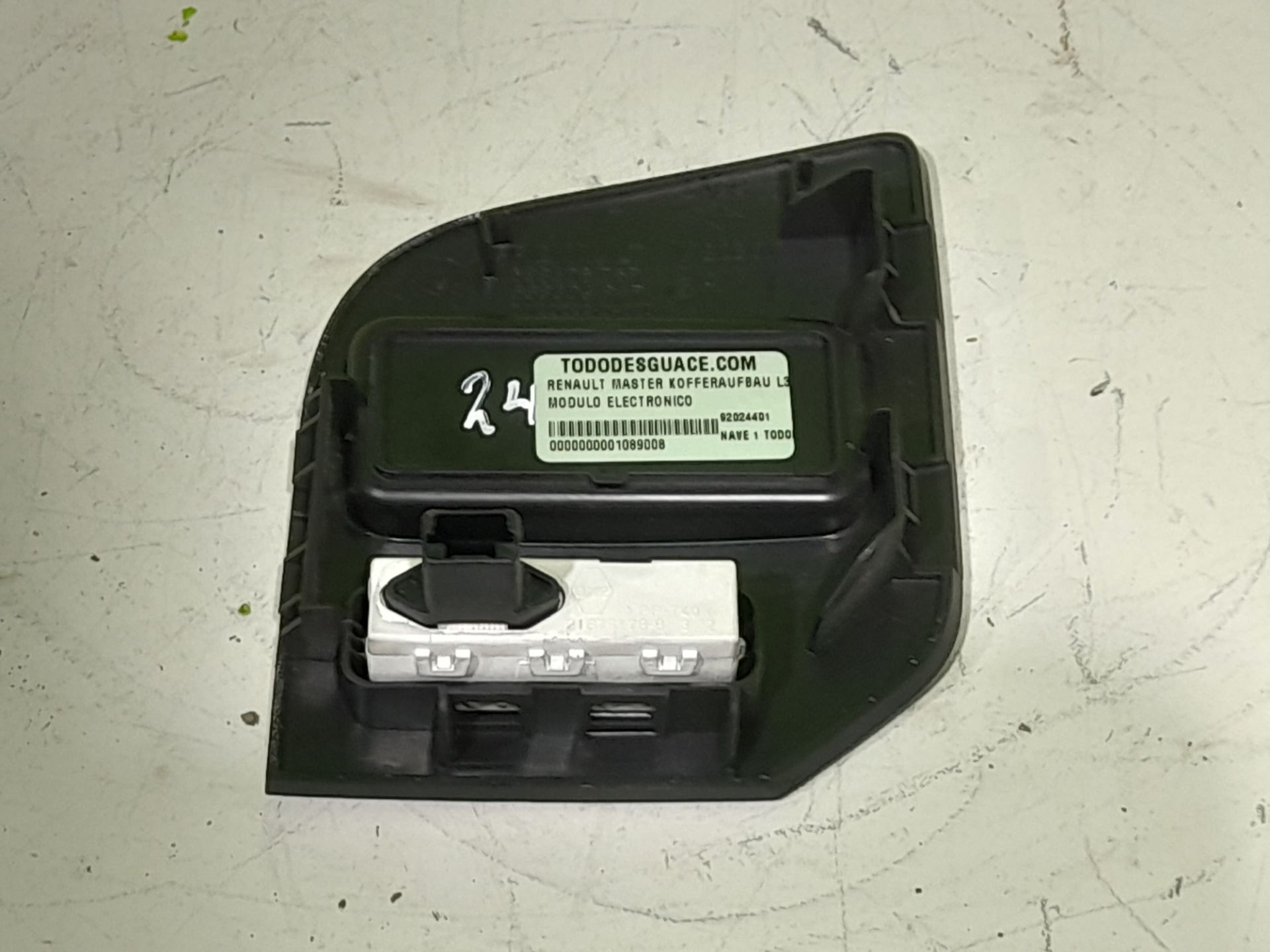 Modulo electronico   no identificado