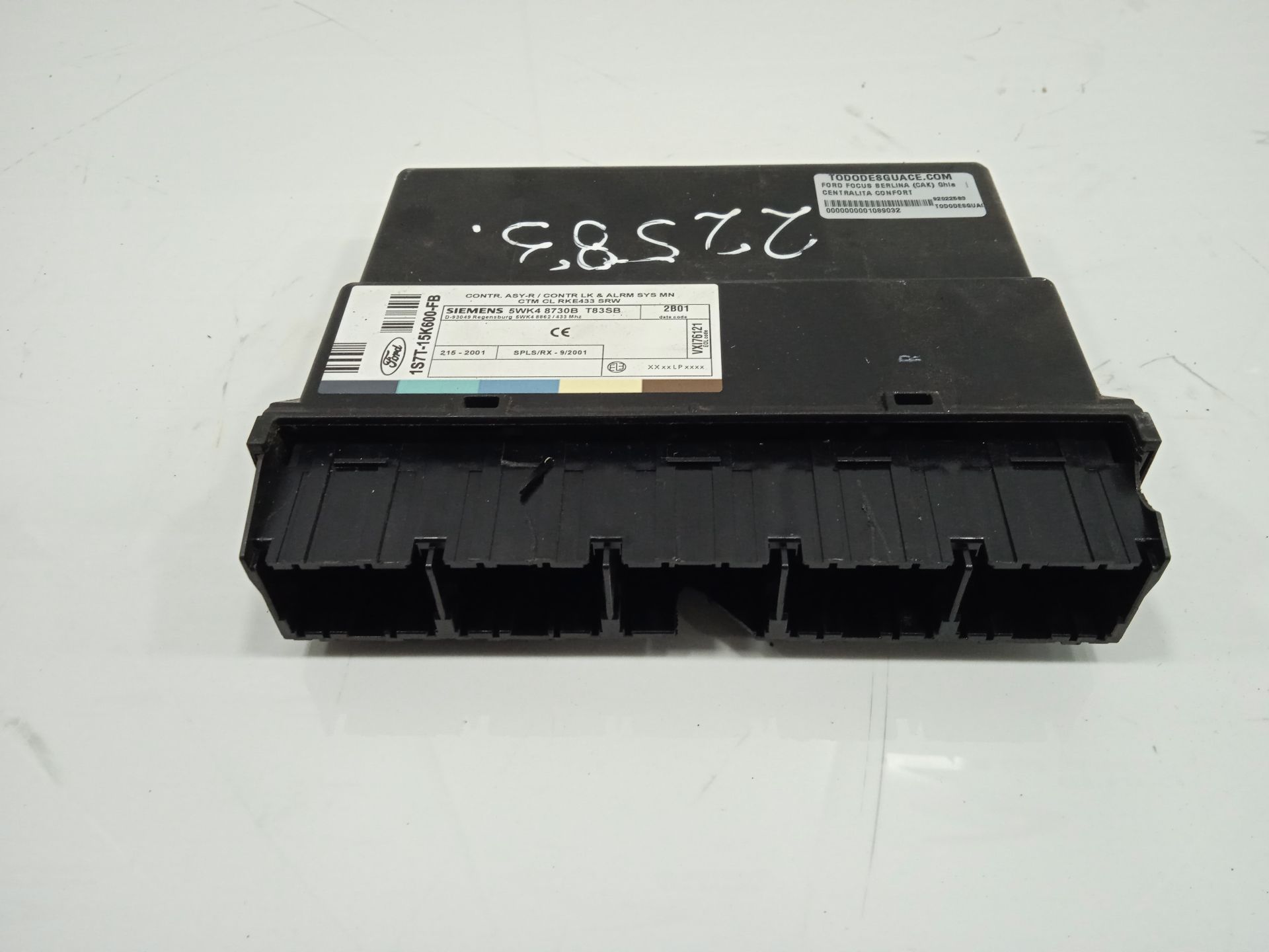 Centralita confort ford focus berlina (cak) ghia