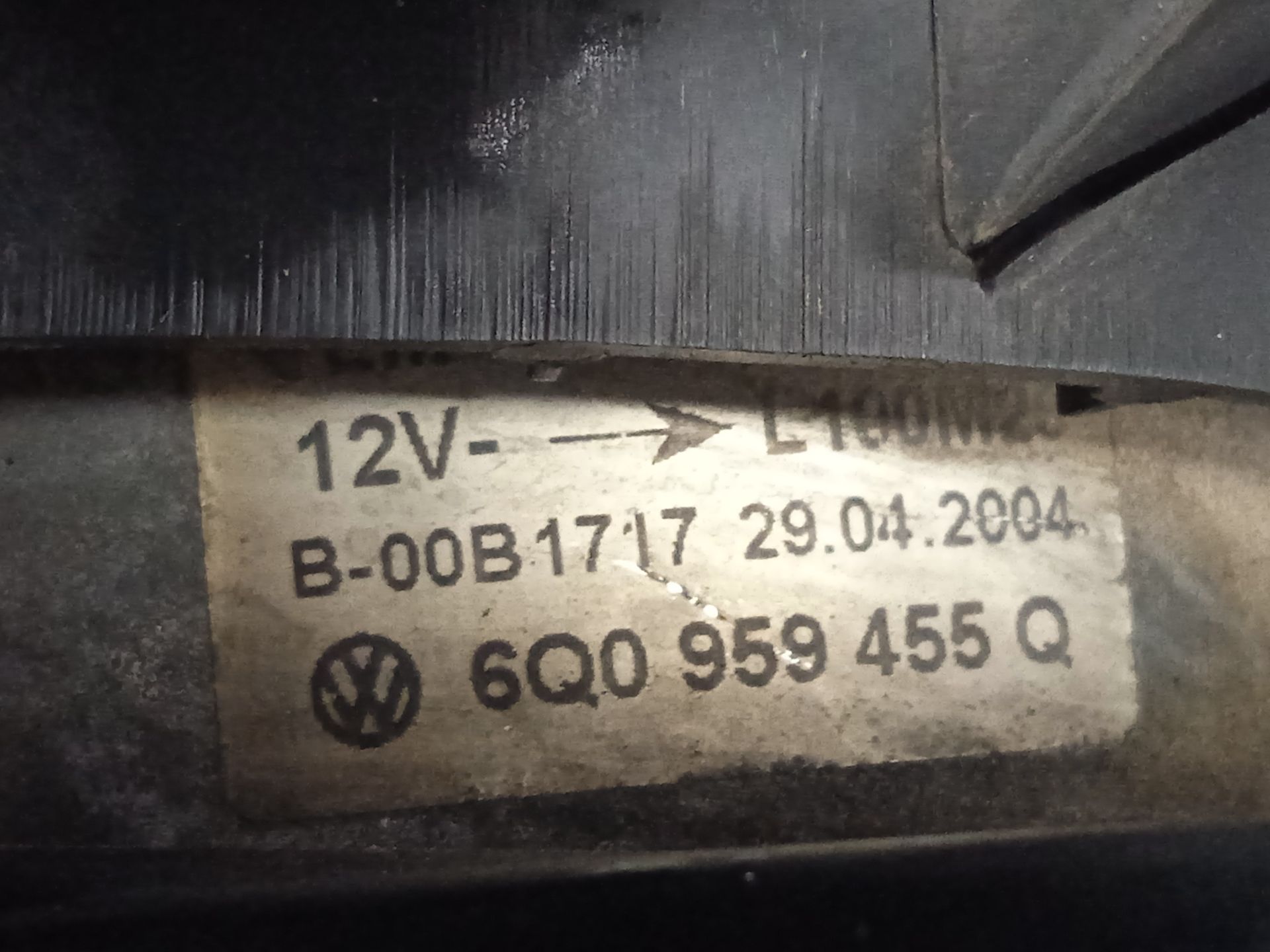Electroventilador volkswagen polo iv (9n3) advance