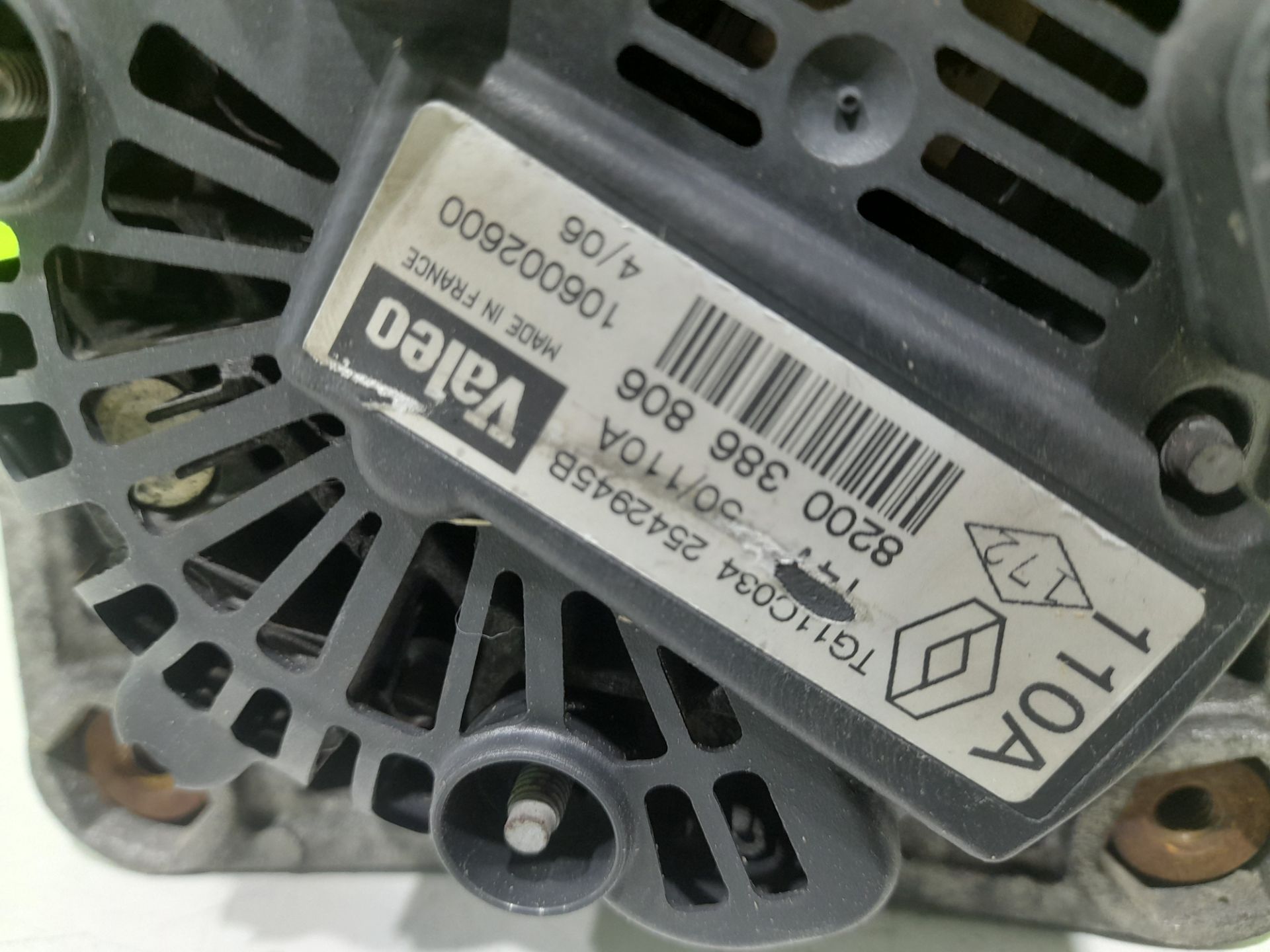 Alternador renault clio ii fase ii (bcb0) authentique