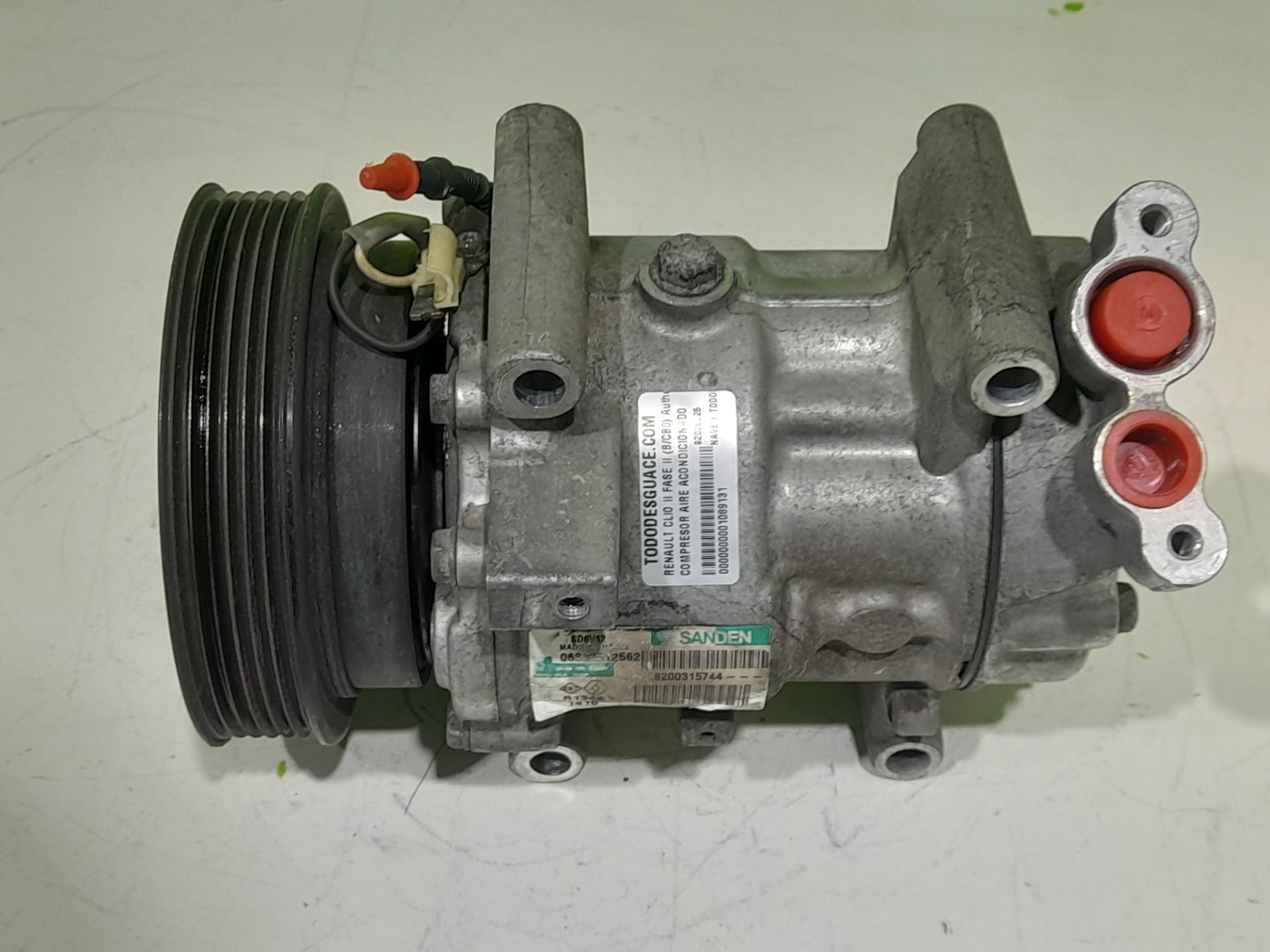 Compresor aire acondicionado renault clio ii fase ii (bcb0) authentique