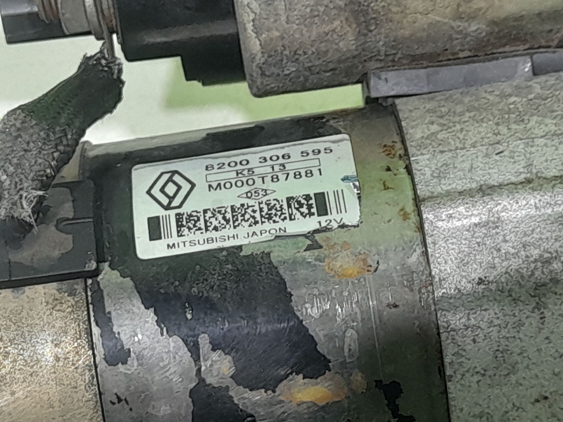 Motor arranque renault clio ii fase ii (bcb0) authentique