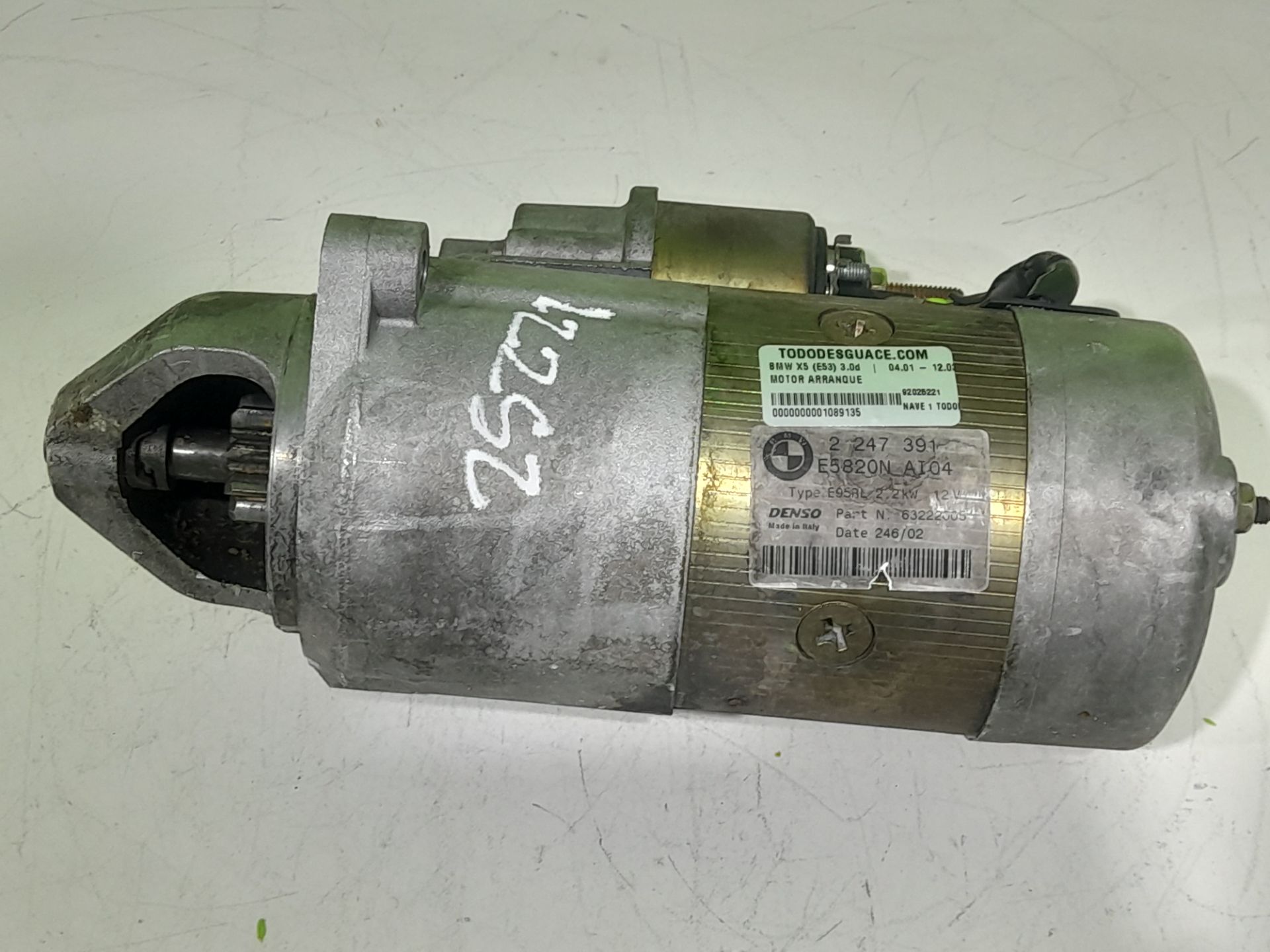 Motor arranque bmw serie x5 (e53) 3.0d
