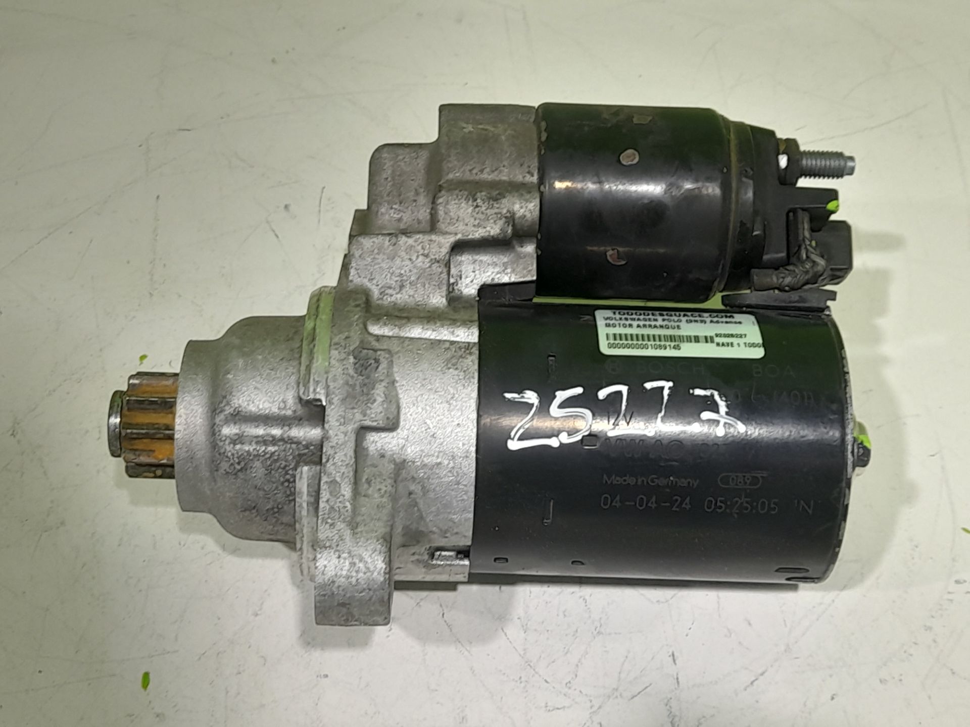 Motor arranque volkswagen polo iv (9n3) advance