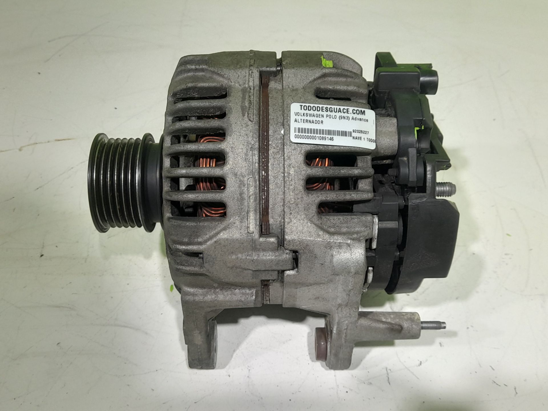 Alternador volkswagen polo iv (9n3) advance