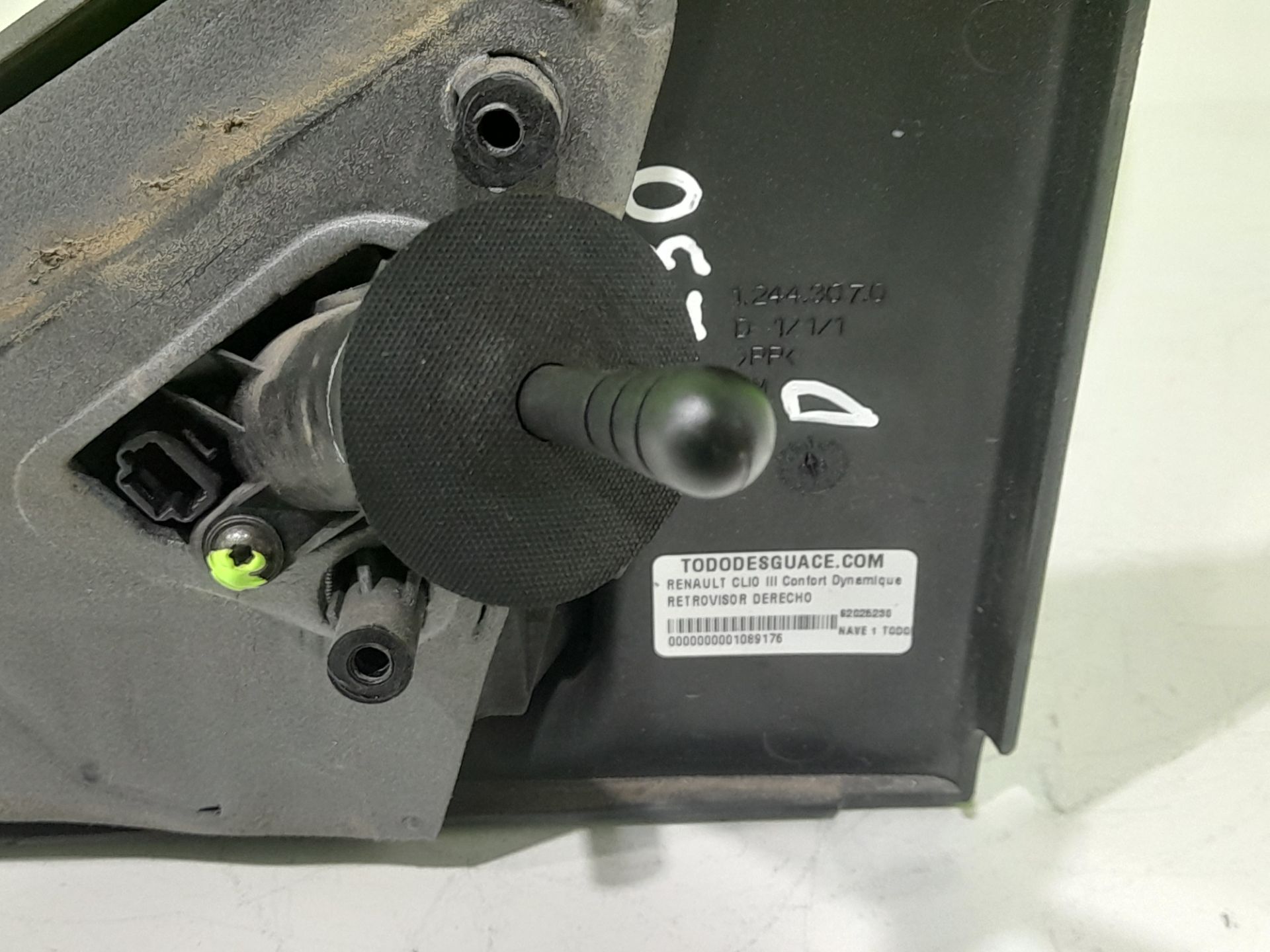 Retrovisor derecho renault clio iii confort dynamique