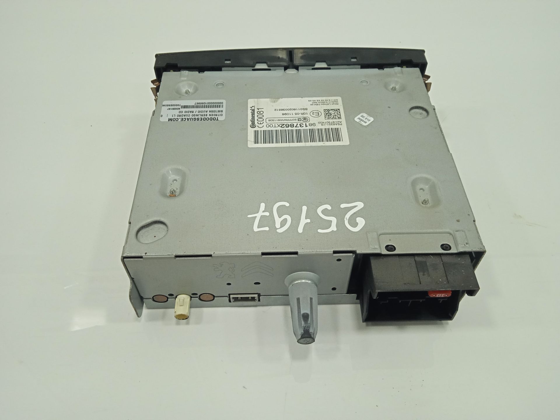 Sistema audio / radio cd l1