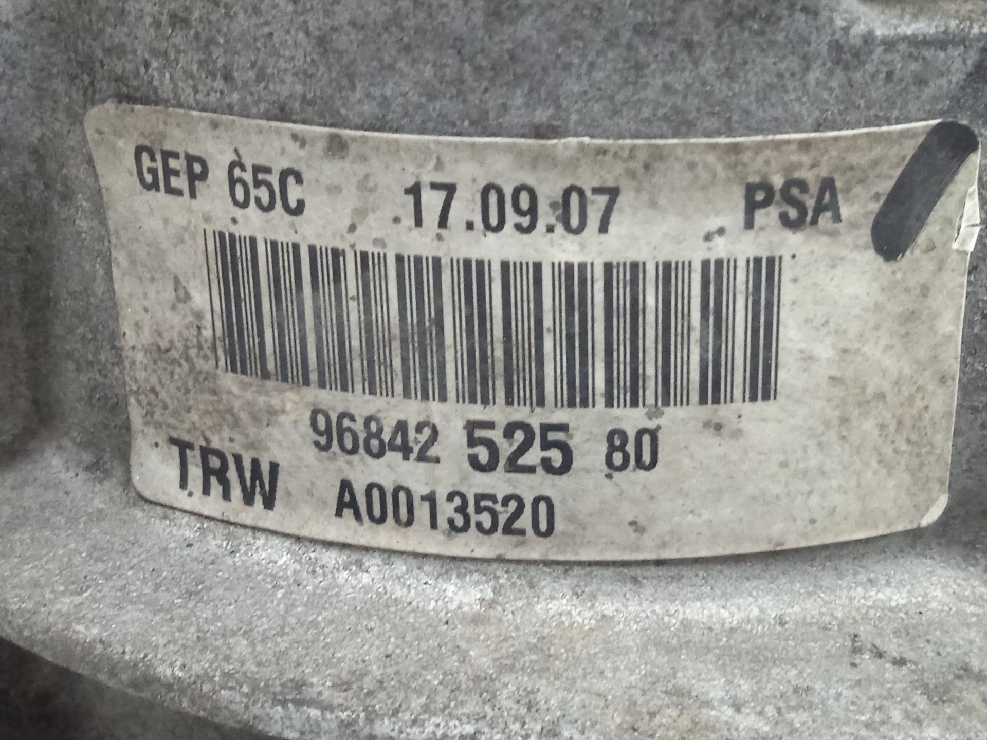 Bomba direccion citroen grand c4 picasso 