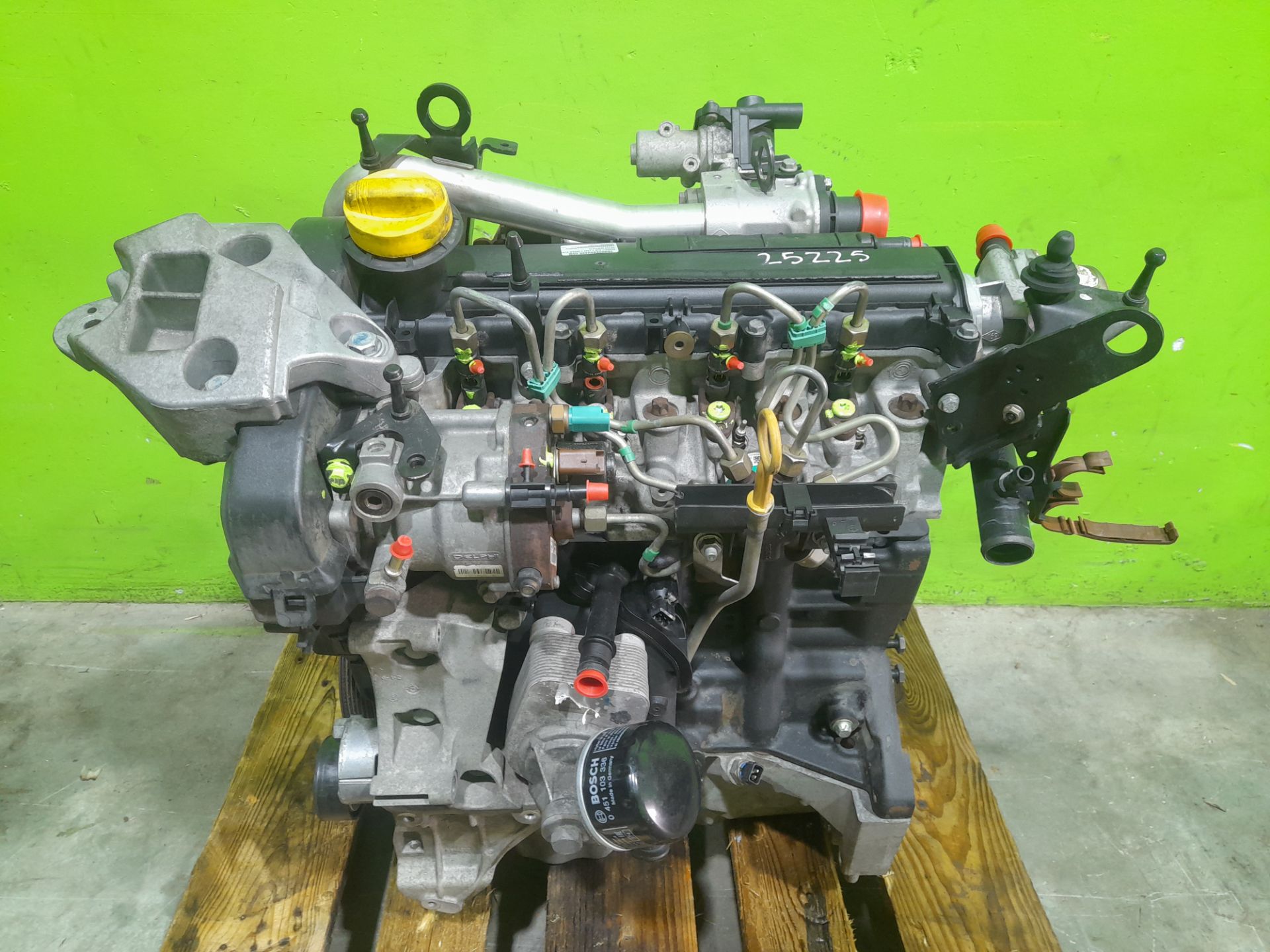 Motor completo renault clio ii fase ii (bcb0) authentique