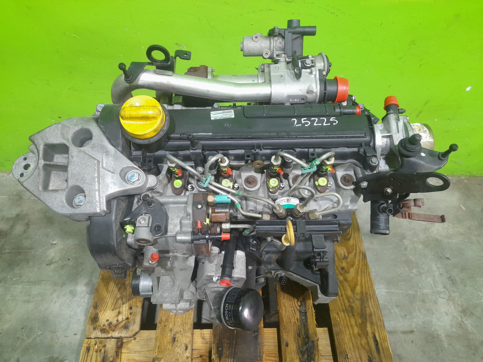 Motor completo renault clio ii fase ii (bcb0) authentique