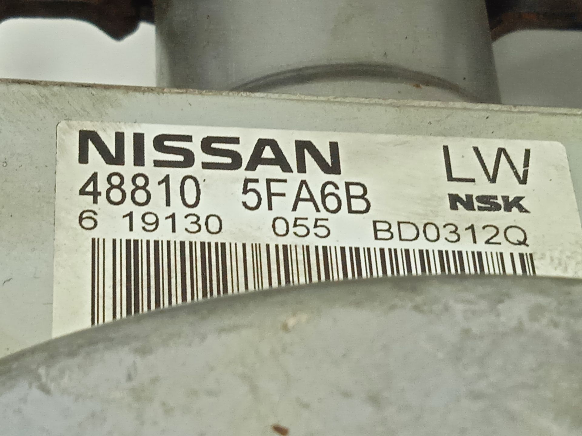 Columna direccion nissan micra (k14) acenta