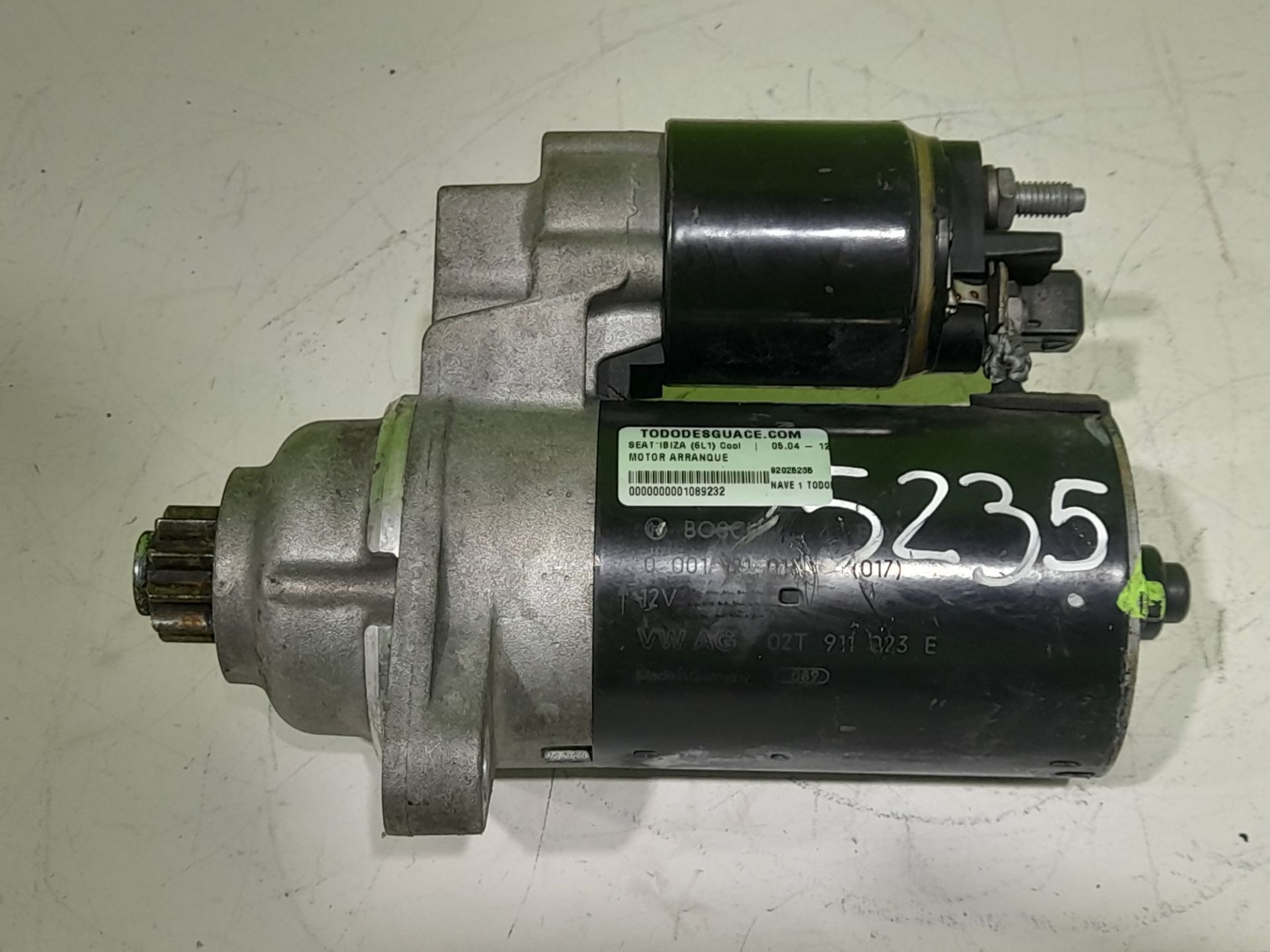 Motor arranque seat ibiza (6l1) cool