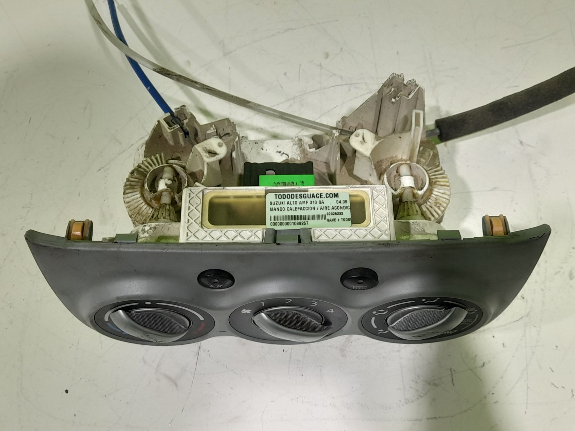 Mando calefaccion / aire acondicionado suzuki alto (amf310) ga