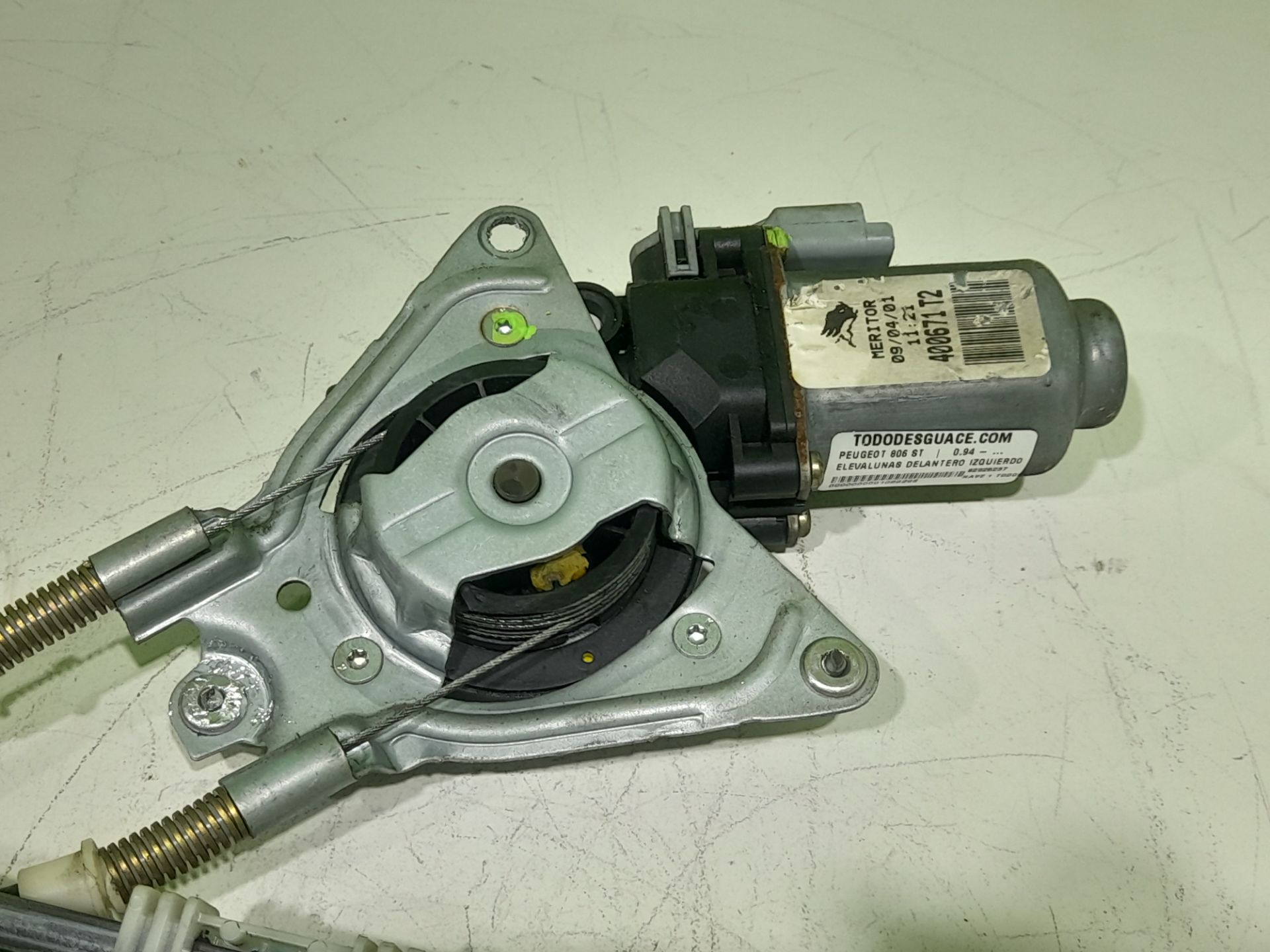 Elevalunas delantero izquierdo peugeot 806 st