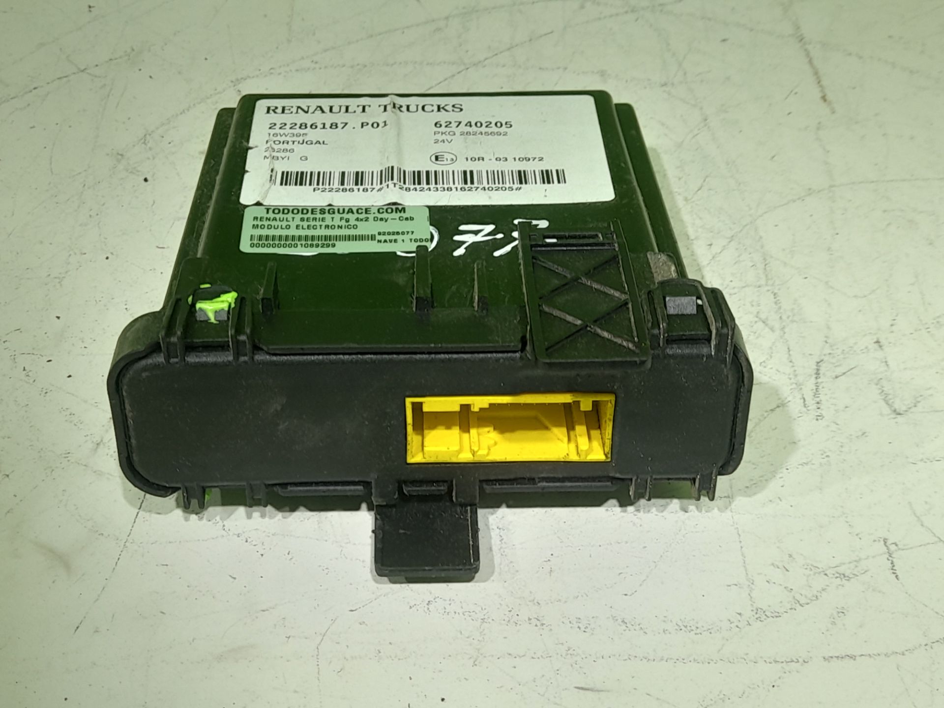 Modulo electronico   no identificado