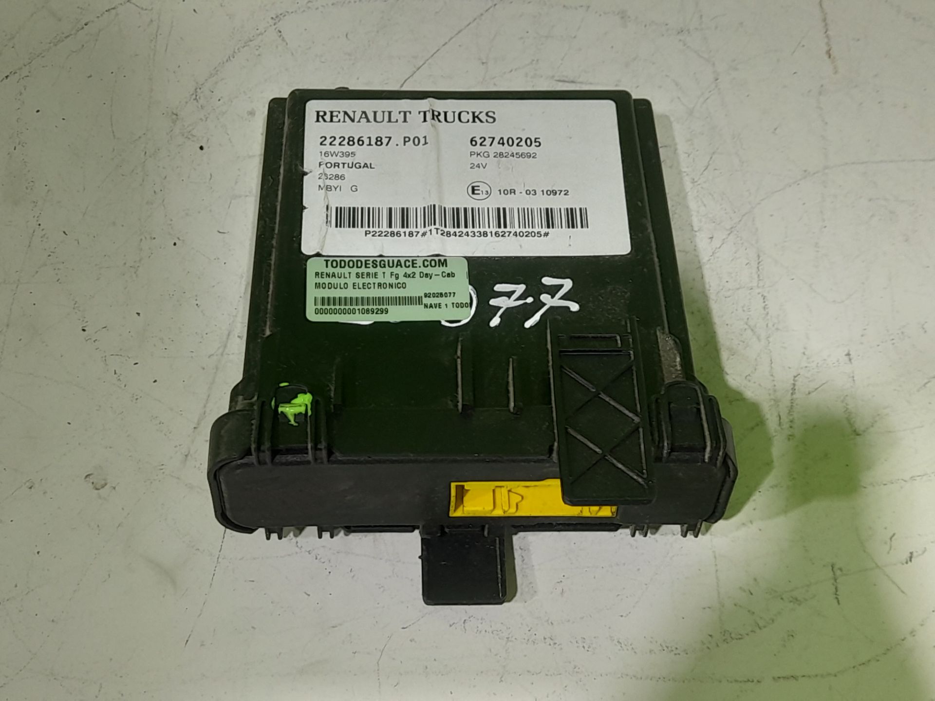 Modulo electronico   no identificado