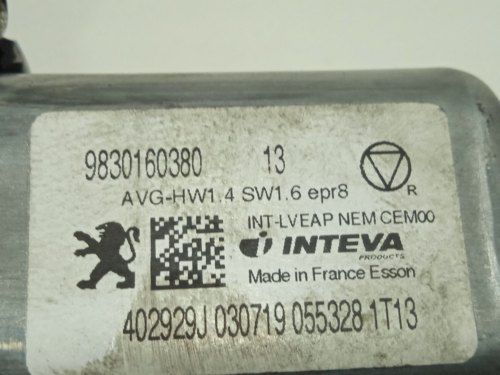 Motor elevalunas delantero izquierdo peugeot 508 sw allure pack