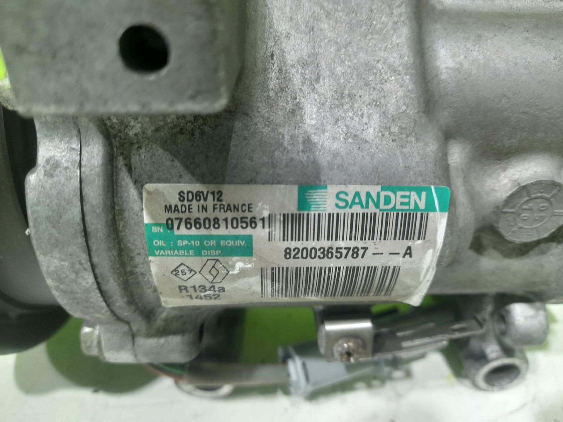 Compresor aire acondicionado renault clio iii confort dynamique