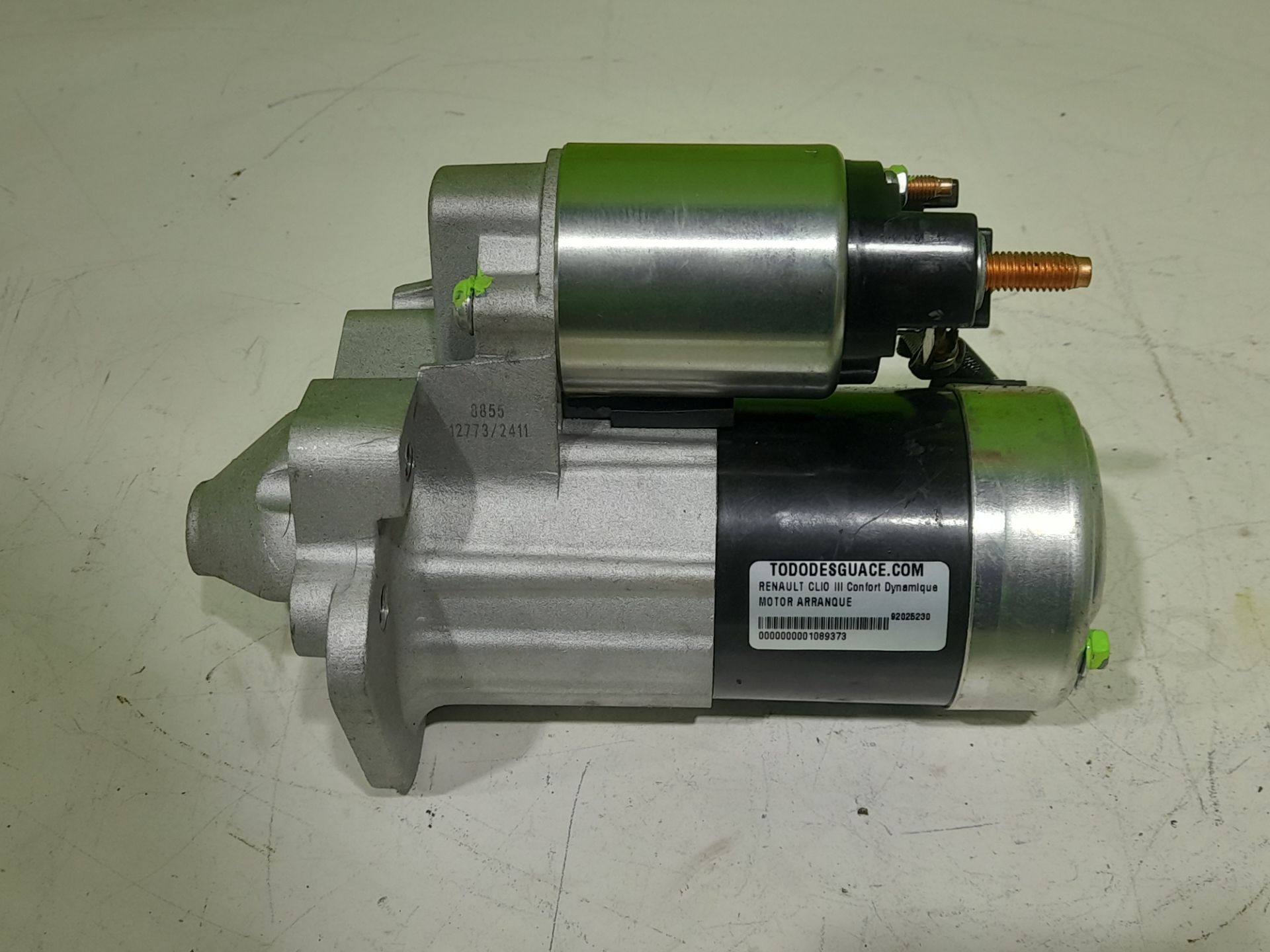 Motor arranque renault clio iii confort dynamique