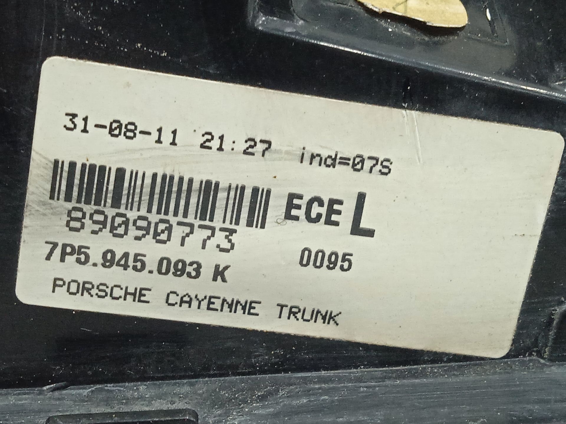 No identificado porsche cayenne (tipo 92a) diesel