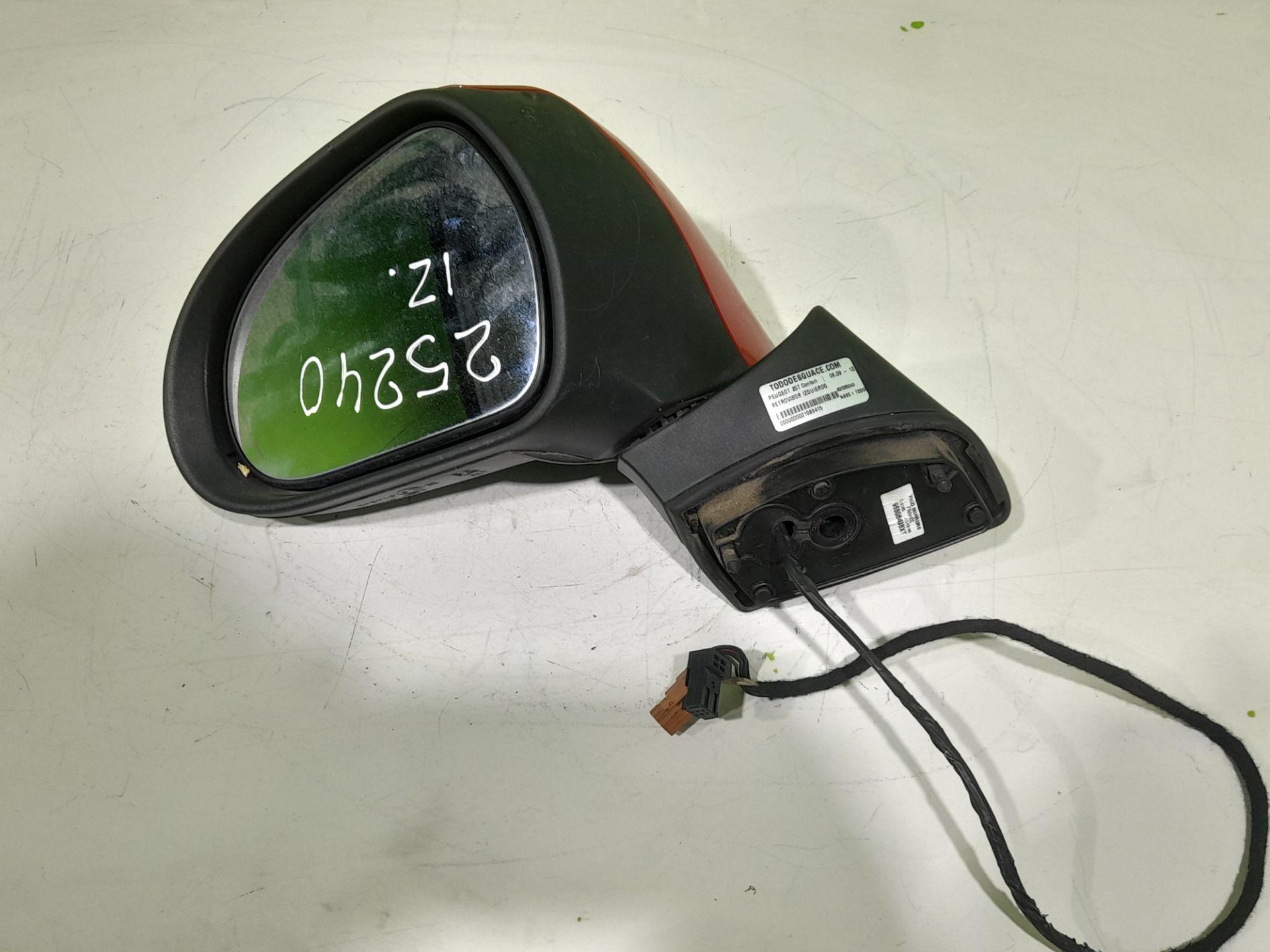 Retrovisor izquierdo peugeot 207 confort