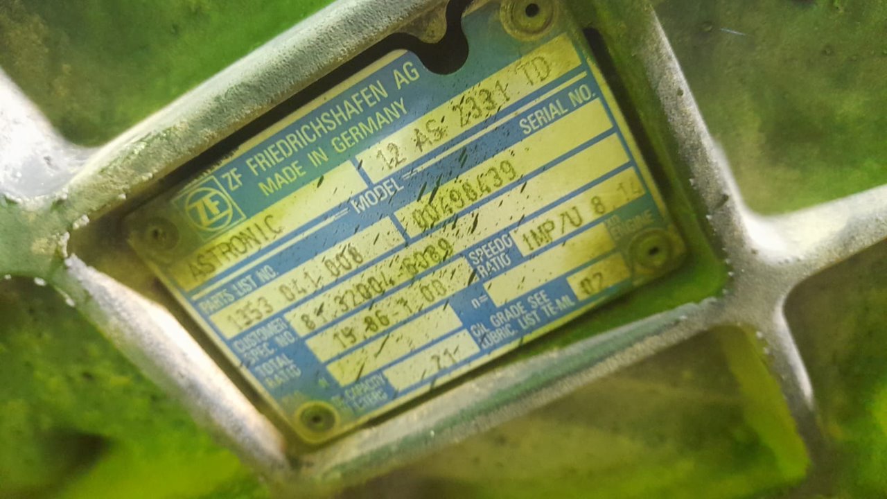 Caja cambios man tgx 18.xxx (2007) 