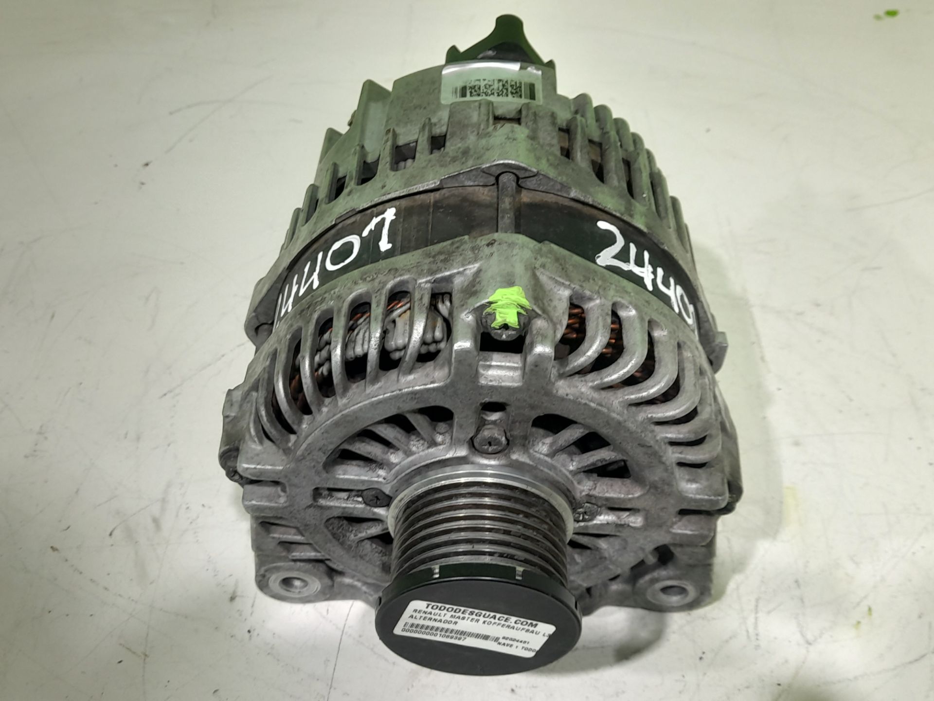 Alternador   no identificado