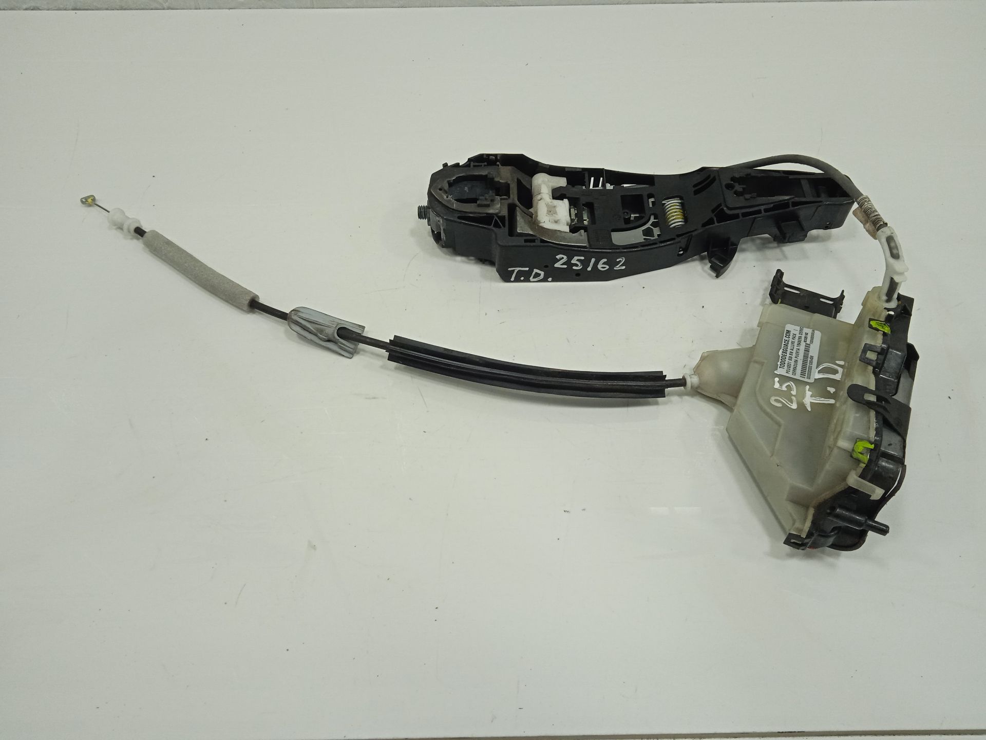 Cerradura puerta trasera derecha peugeot 508 sw allure pack
