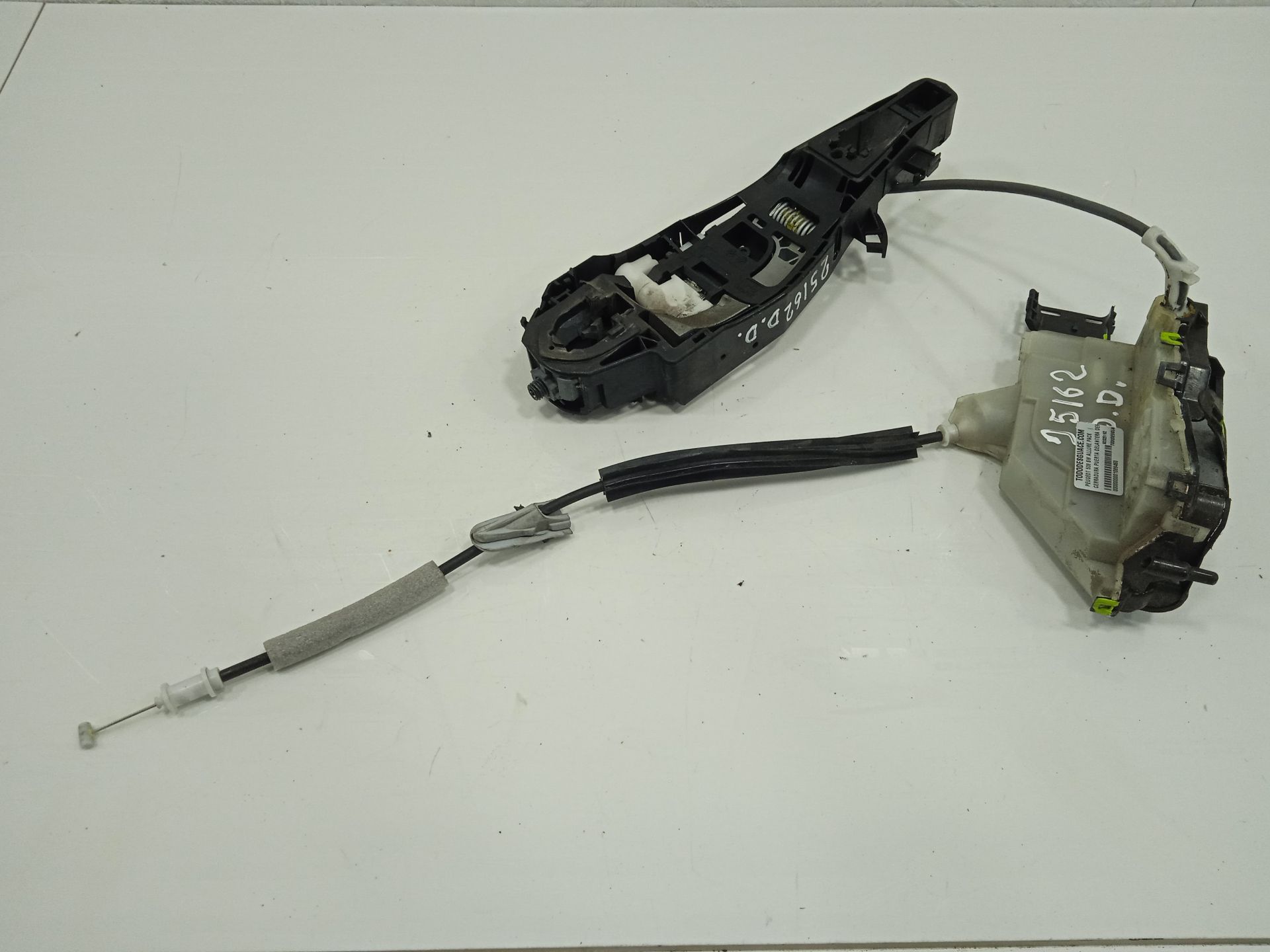 Cerradura puerta delantera derecha peugeot 508 sw allure pack