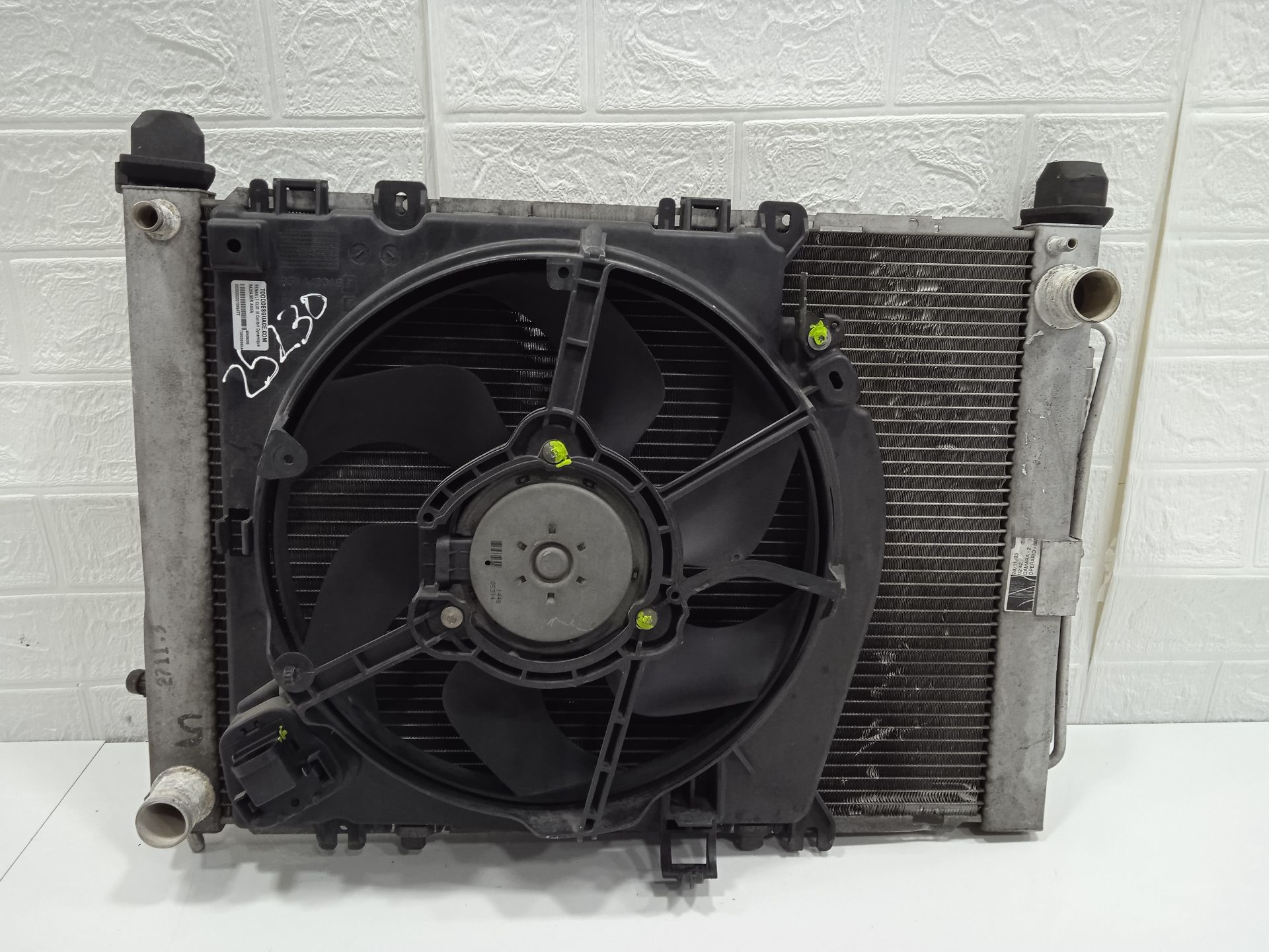 Radiador agua renault clio iii confort dynamique