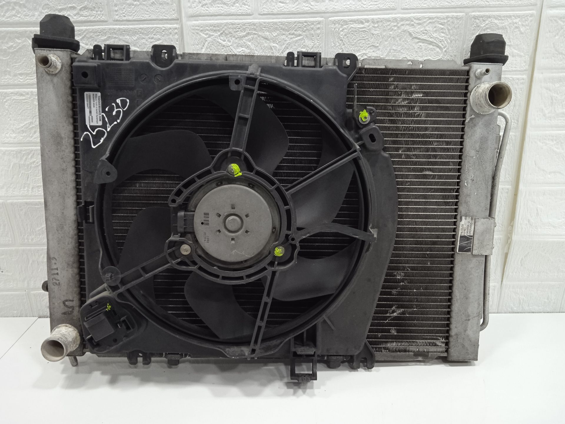 Radiador agua renault clio iii confort dynamique