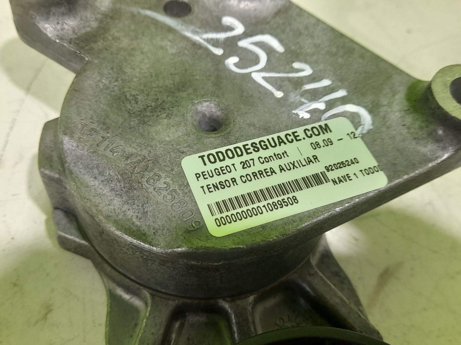 Tensor correa auxiliar peugeot 207 confort
