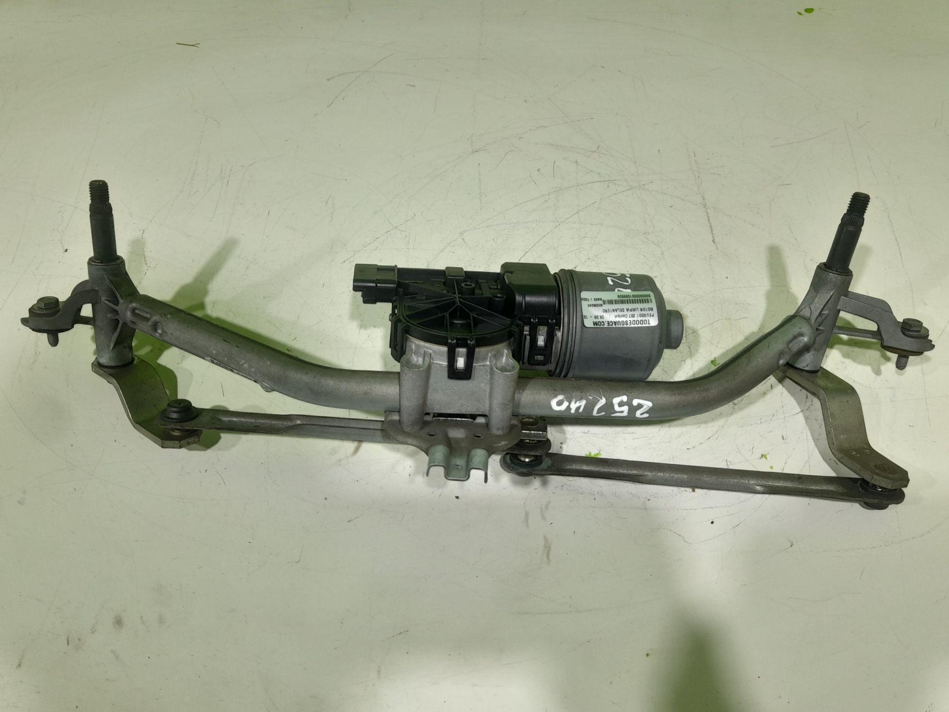Motor limpia delantero peugeot 207 confort