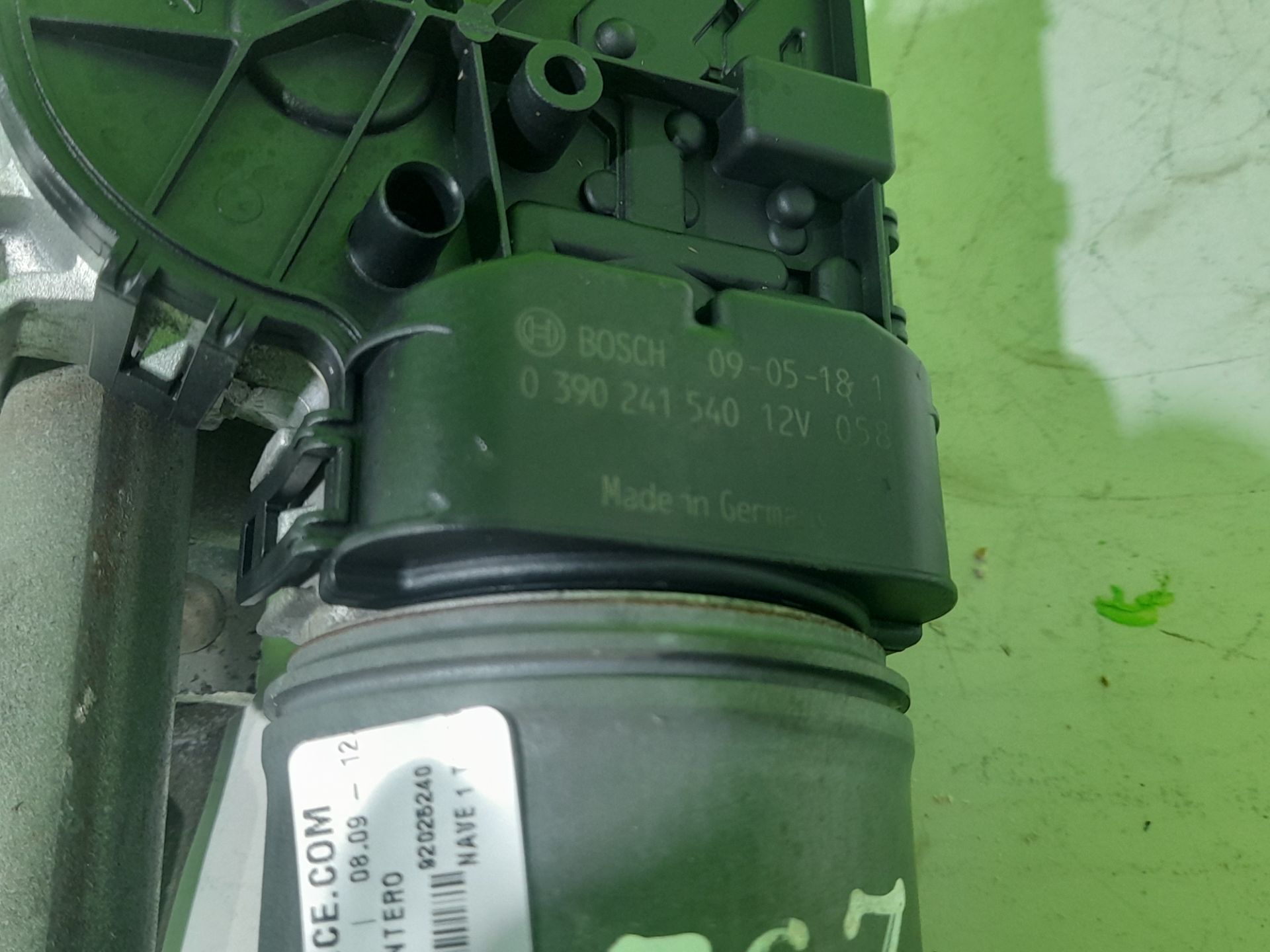 Motor limpia delantero peugeot 207 confort