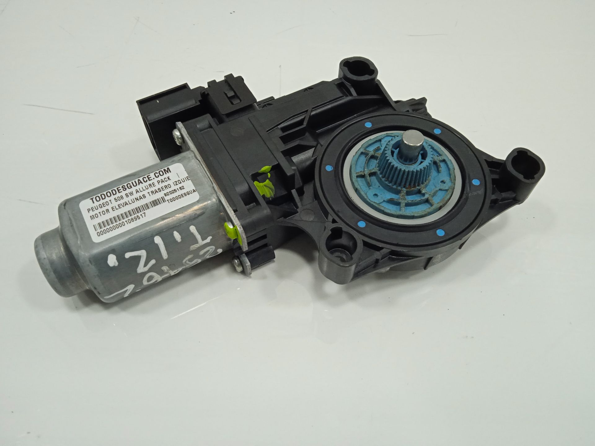 Motor elevalunas trasero izquierdo peugeot 508 sw allure pack