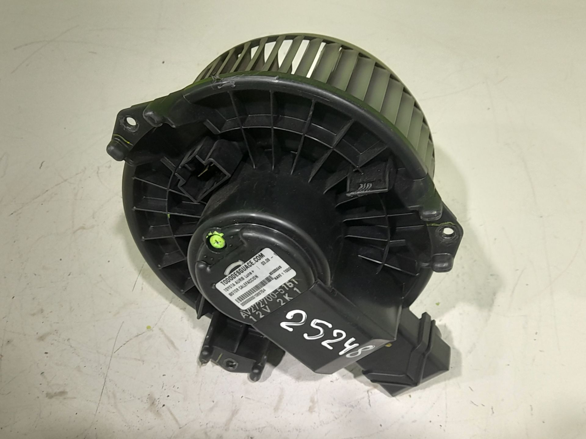 Motor calefaccion toyota auris (e15) luna+