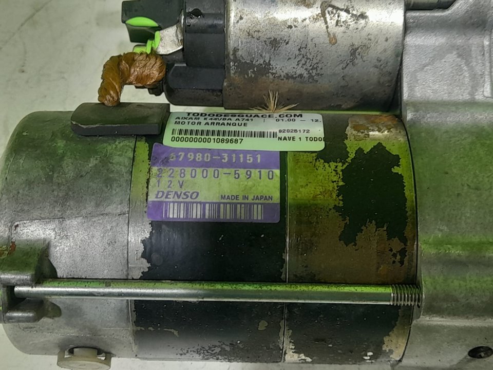 Motor arranque   no identificado