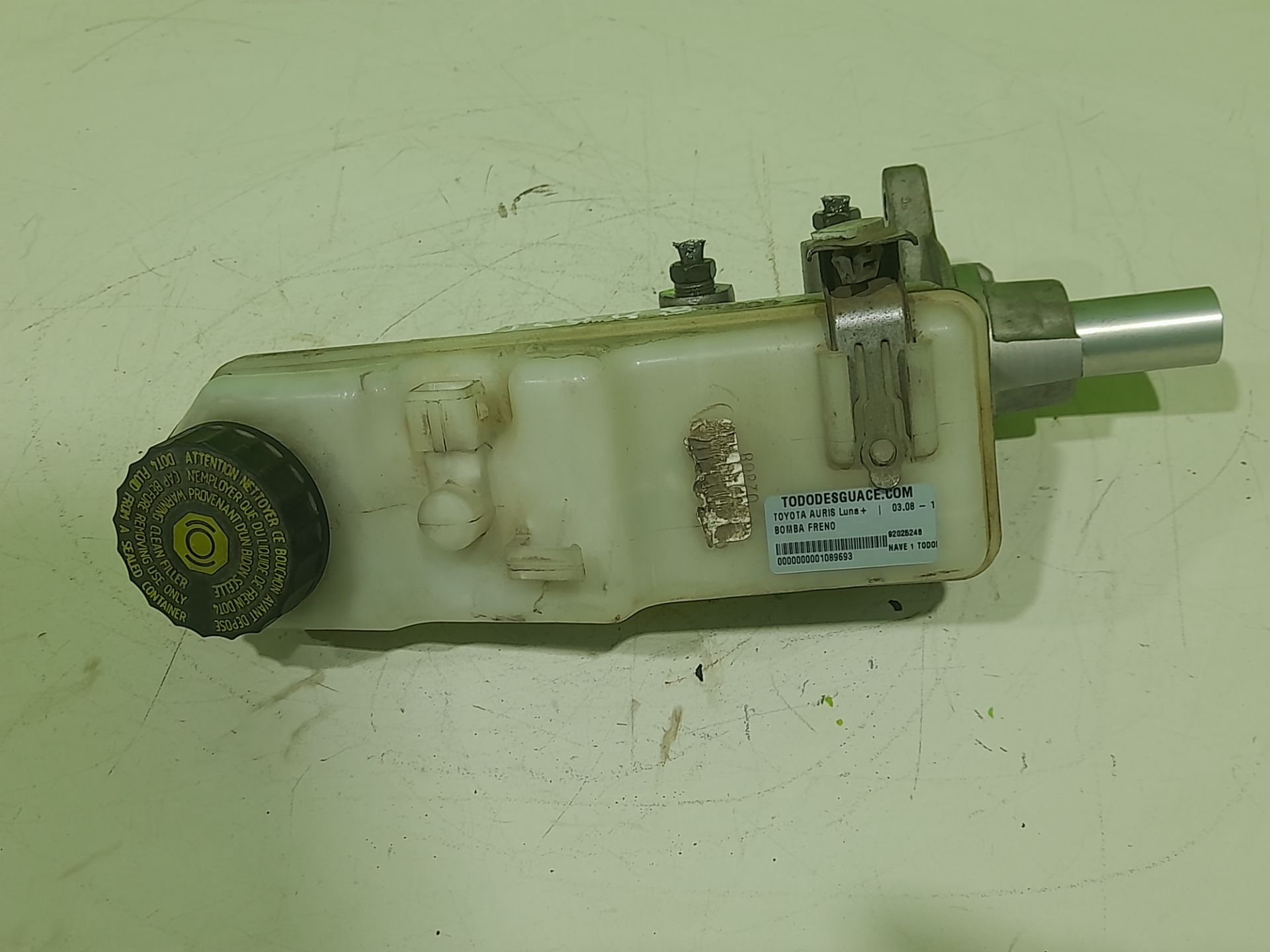Bomba freno toyota auris (e15) luna+