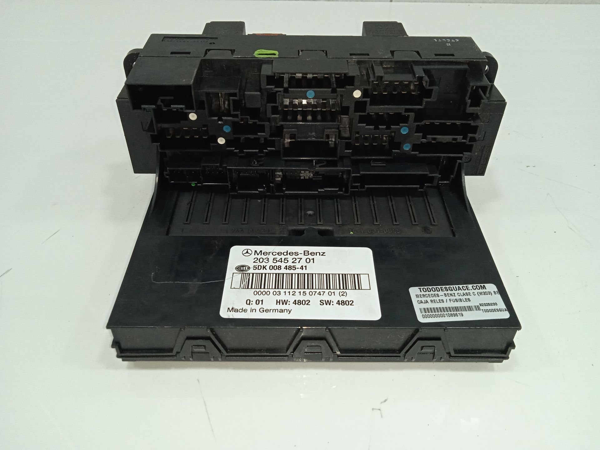 Caja reles / fusibles mercedes-benz clase c (bm 203) berlina 240 (203.061)