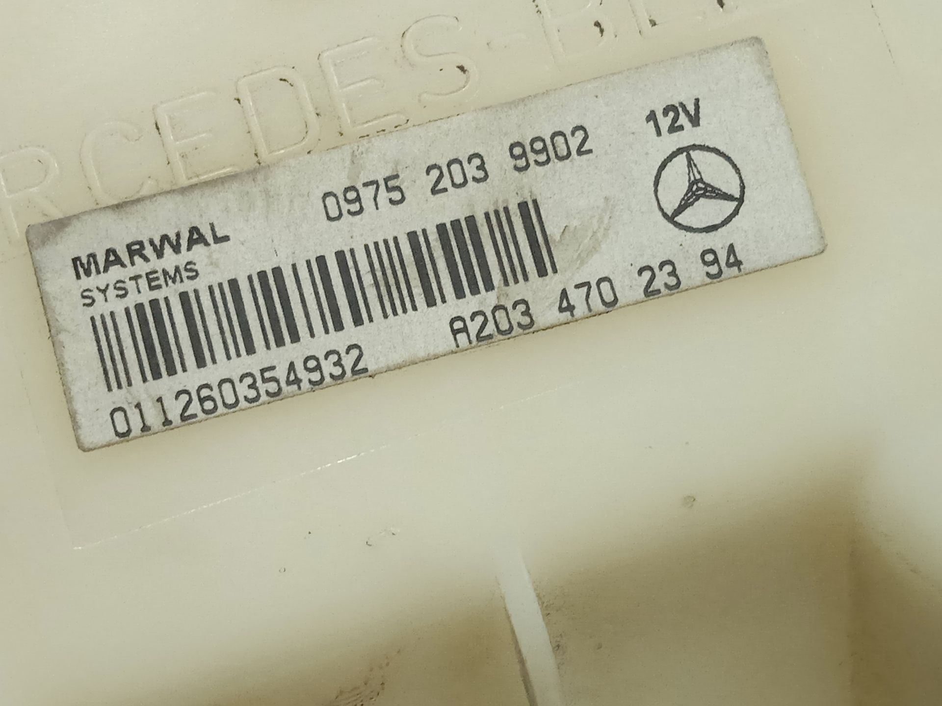 Aforador mercedes-benz clase c (bm 203) berlina 240 (203.061)