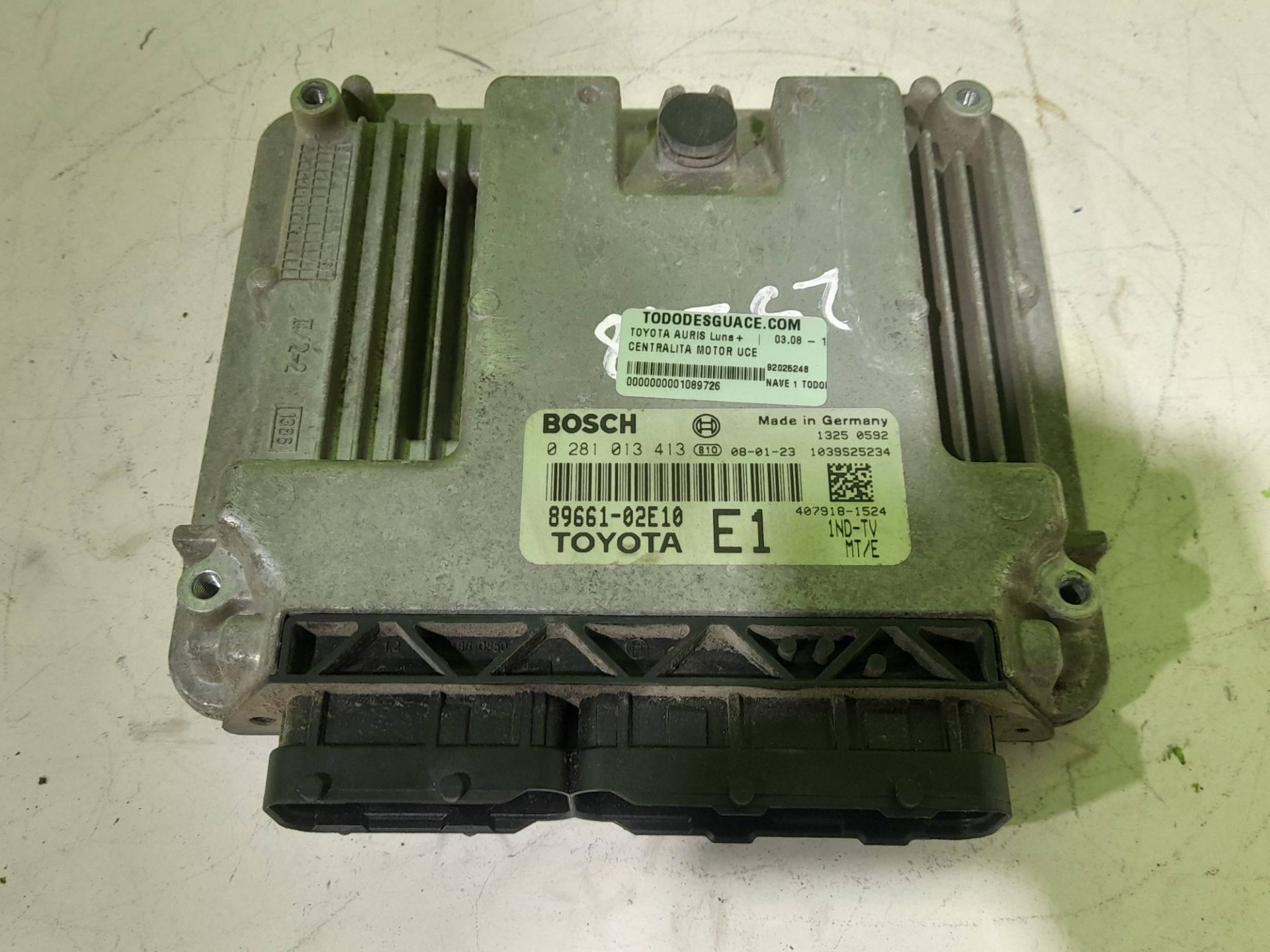 Centralita motor uce toyota auris (e15) luna+