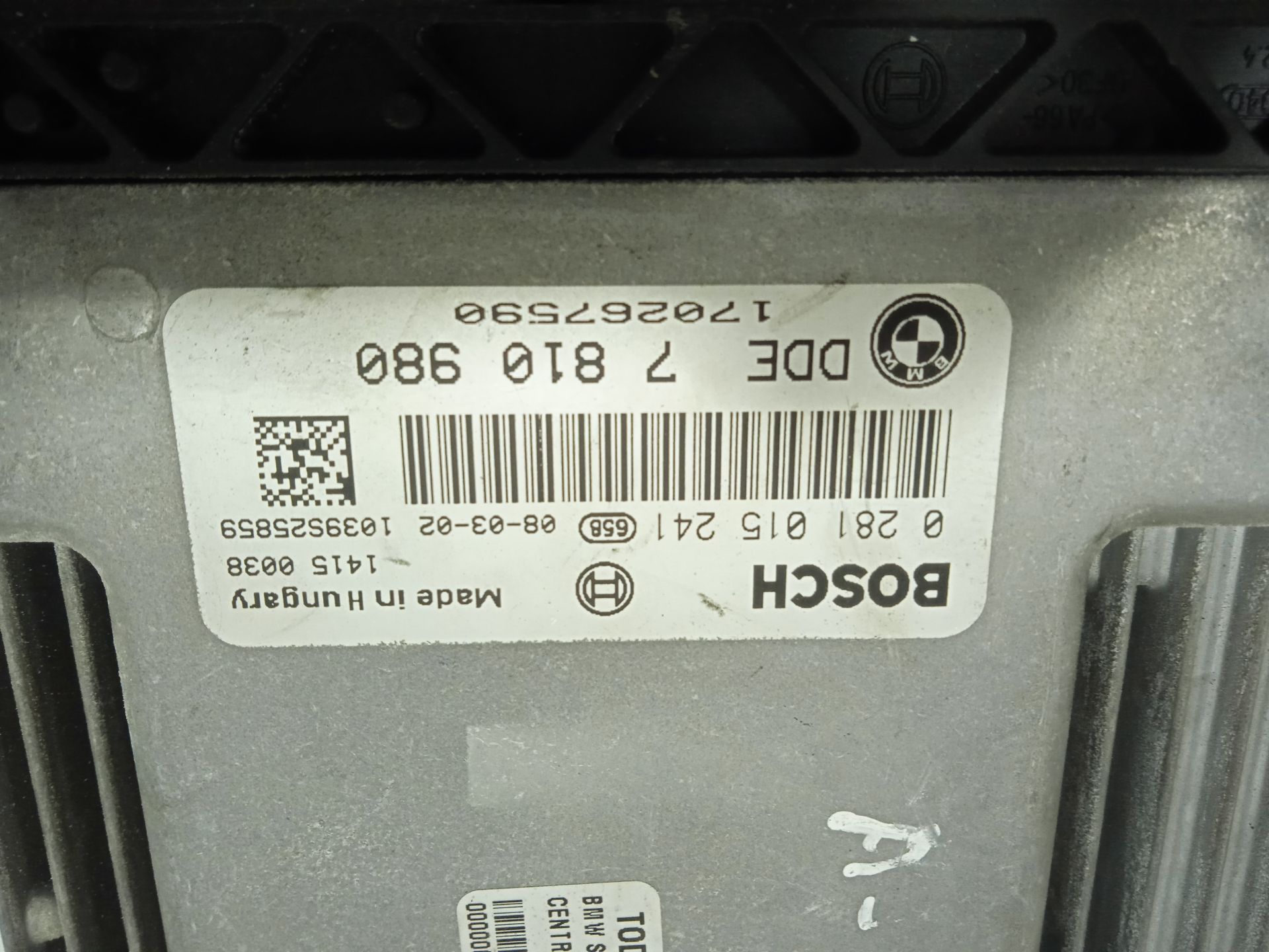 Centralita motor uce bmw serie 6 coupe (e63) 635d