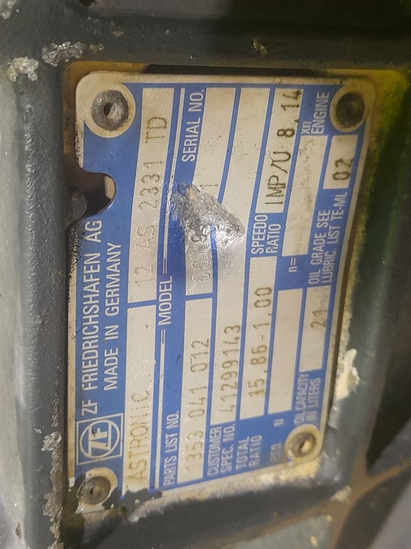 Caja cambios iveco stralis (as)(2002) fsa t  fp lt  4x2 gran espaci