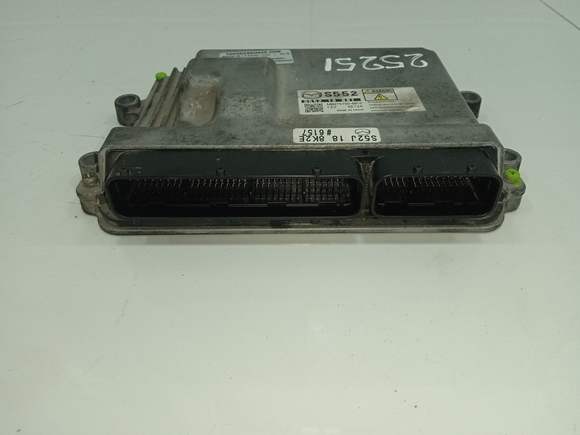 Centralita motor uce mazda cx-3 (dk) centerline
