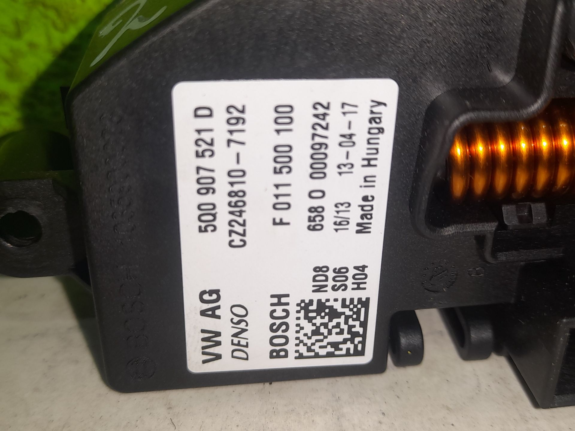 Resistencia calefaccion volkswagen golf vii (5g1be1) gti bluemotion