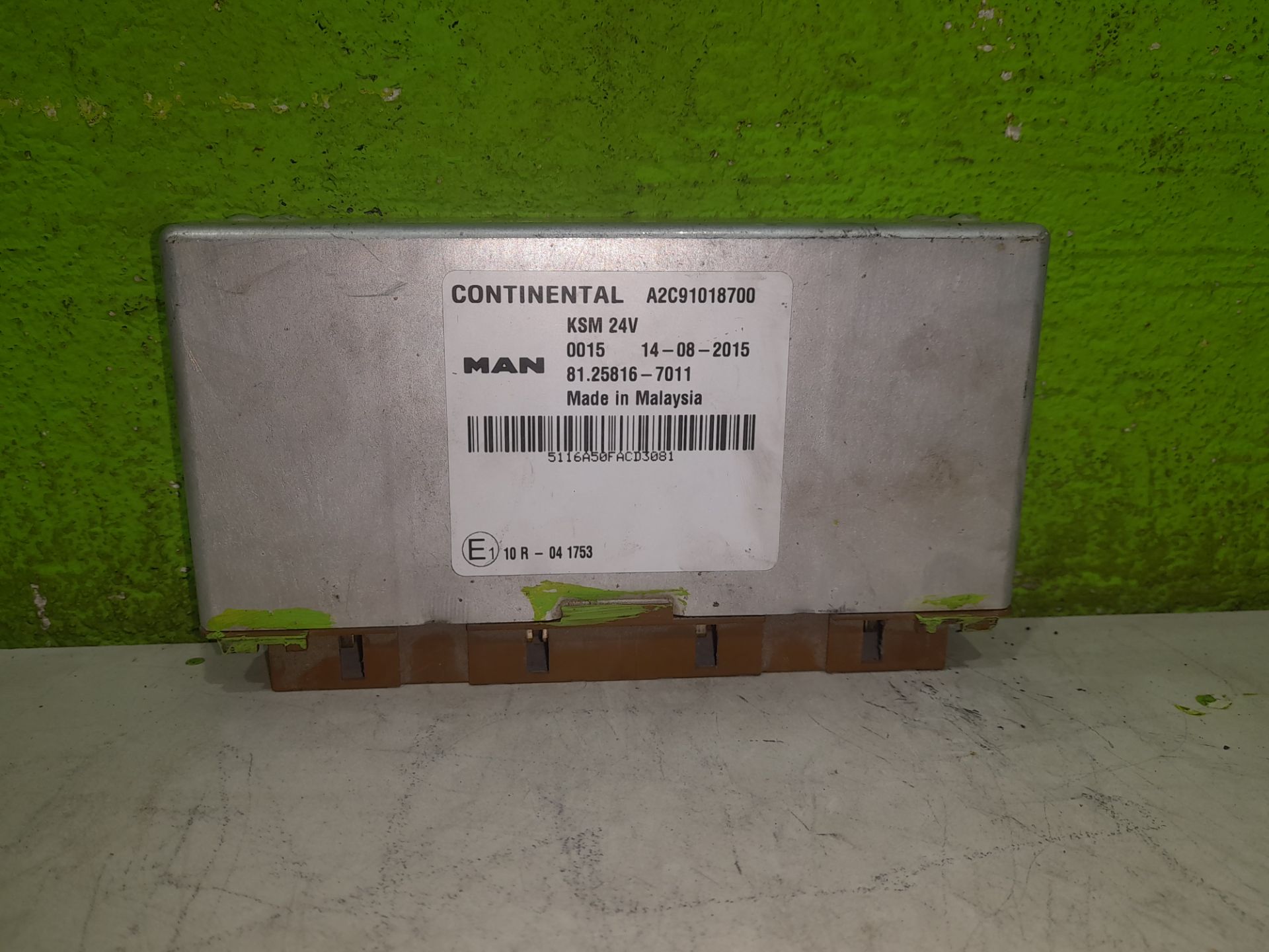 Modulo electronico man tgx 18.xxx (2007) fg    4x2   bl xl