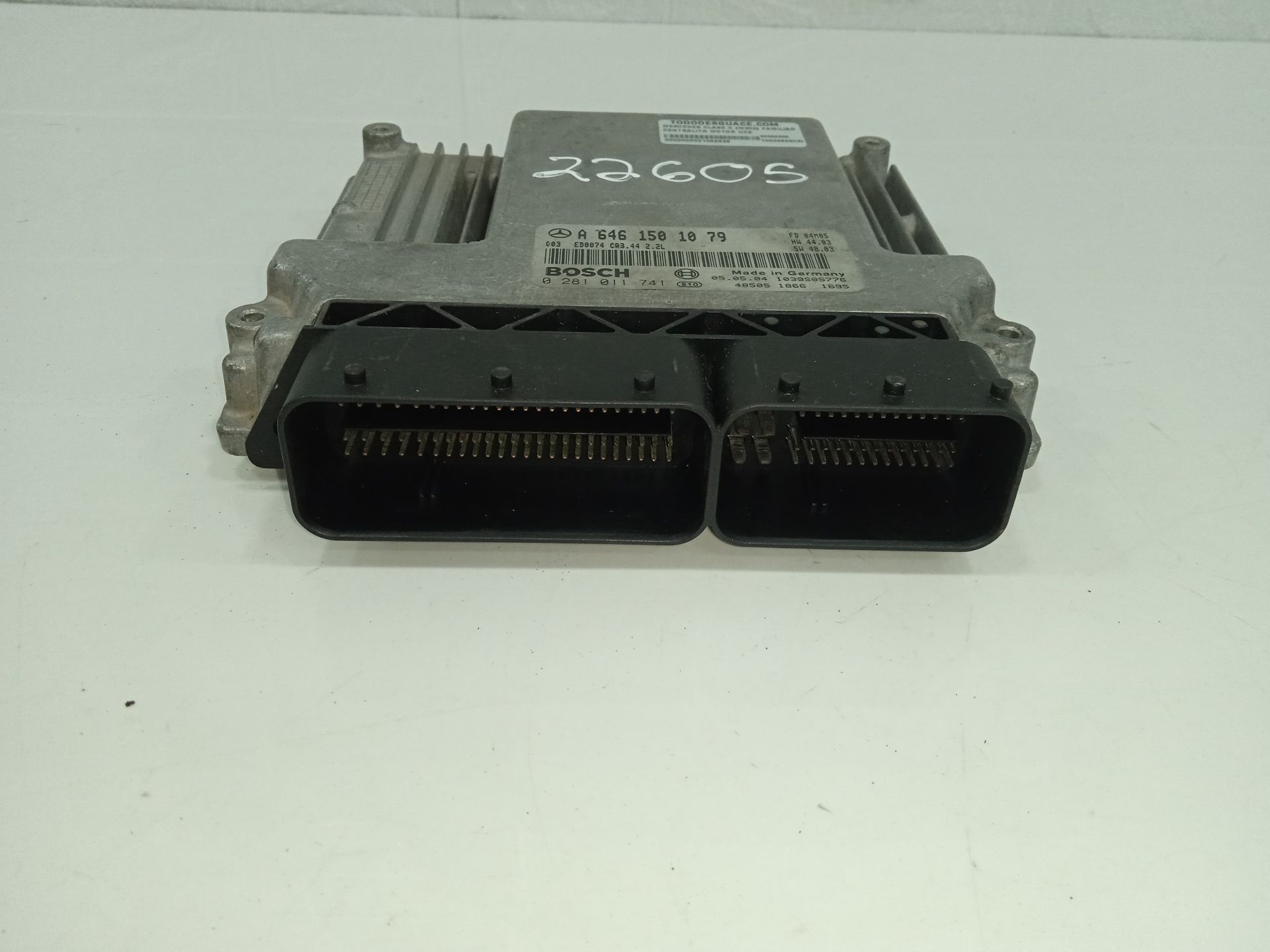 Centralita motor uce mercedes-benz clase c (bm 203) familiar c 220 t cdi (203.206)