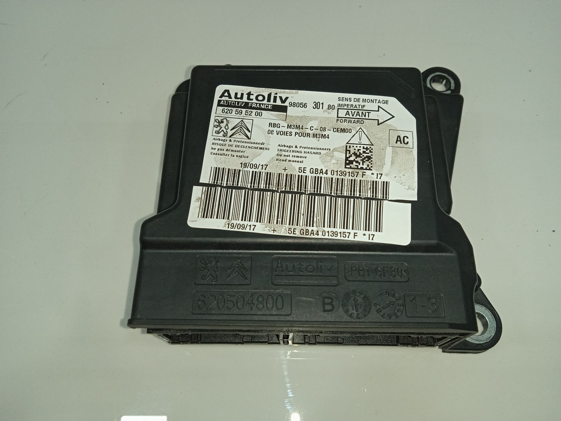 Centralita airbag feel